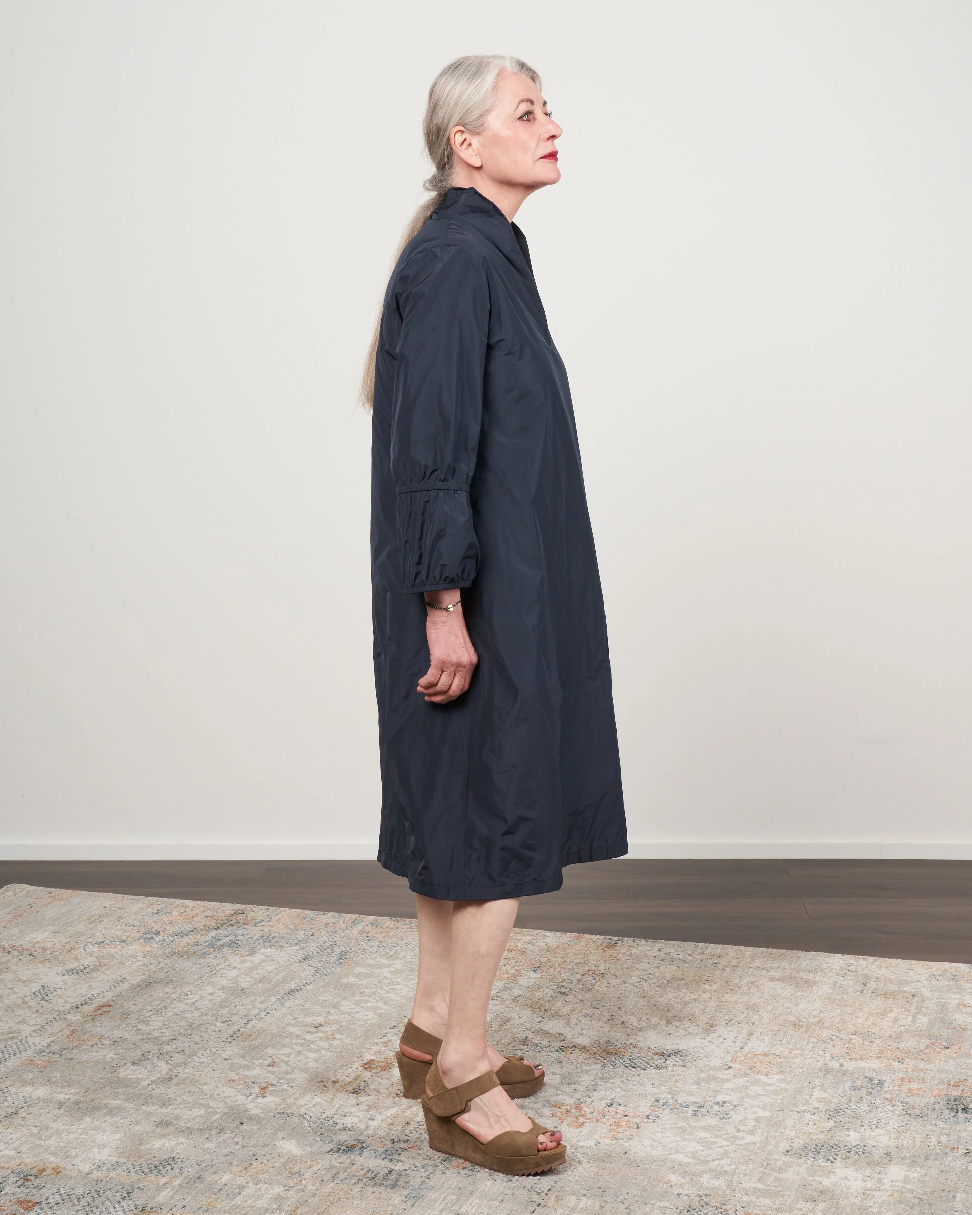 easy dress with sleeve detail - night - Image 2