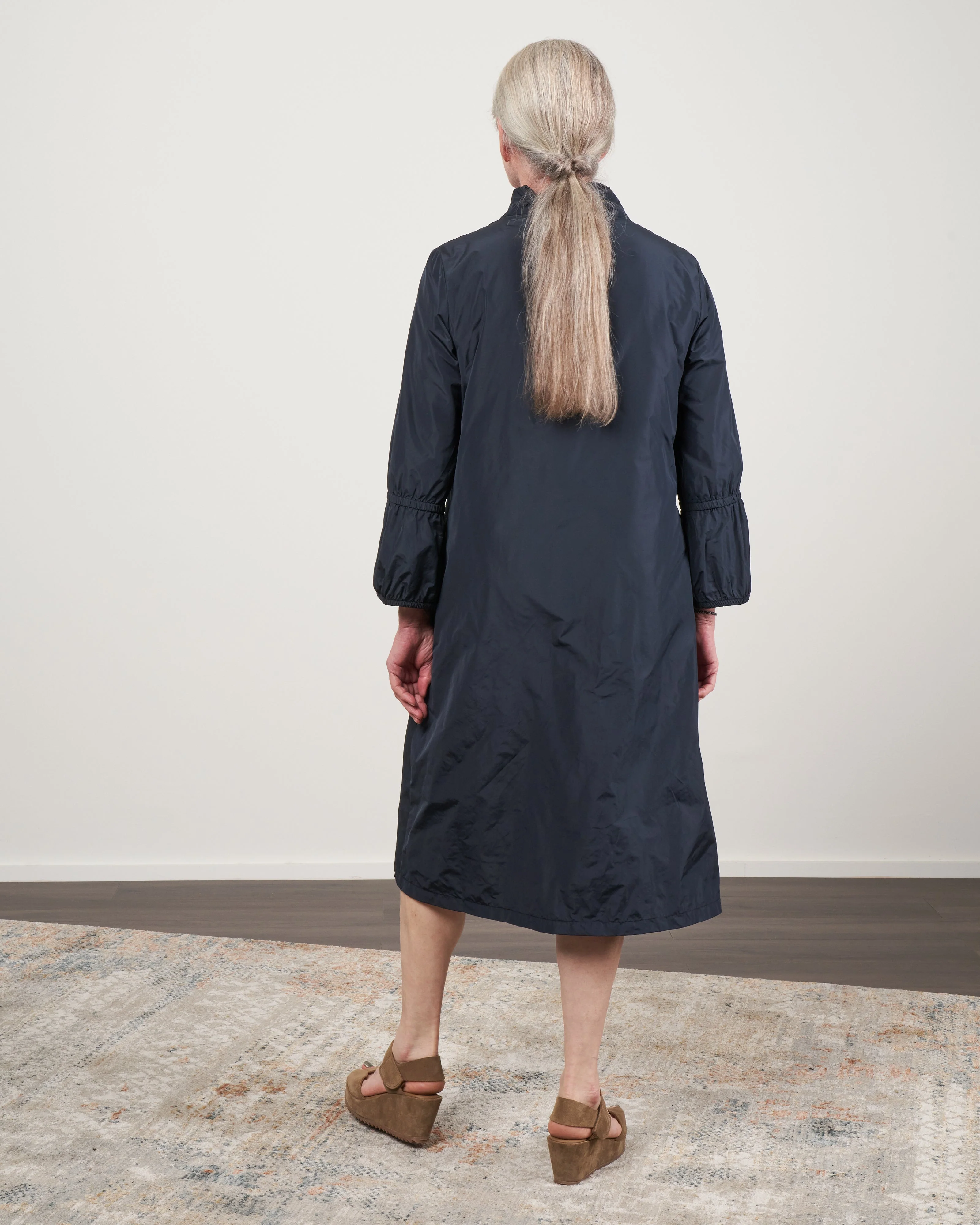 easy dress with sleeve detail - night - Image 3