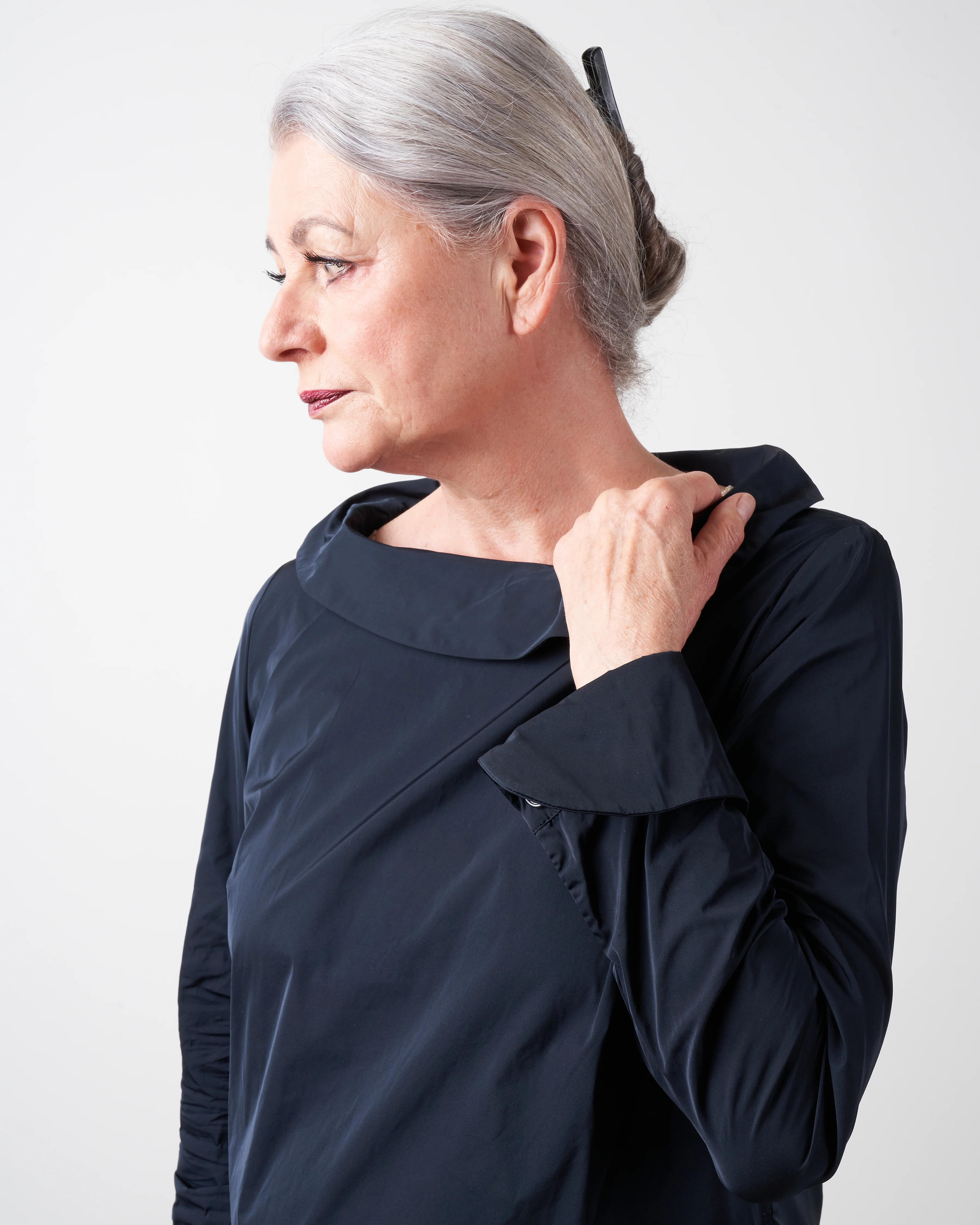 high-neck dress - night - Image 4