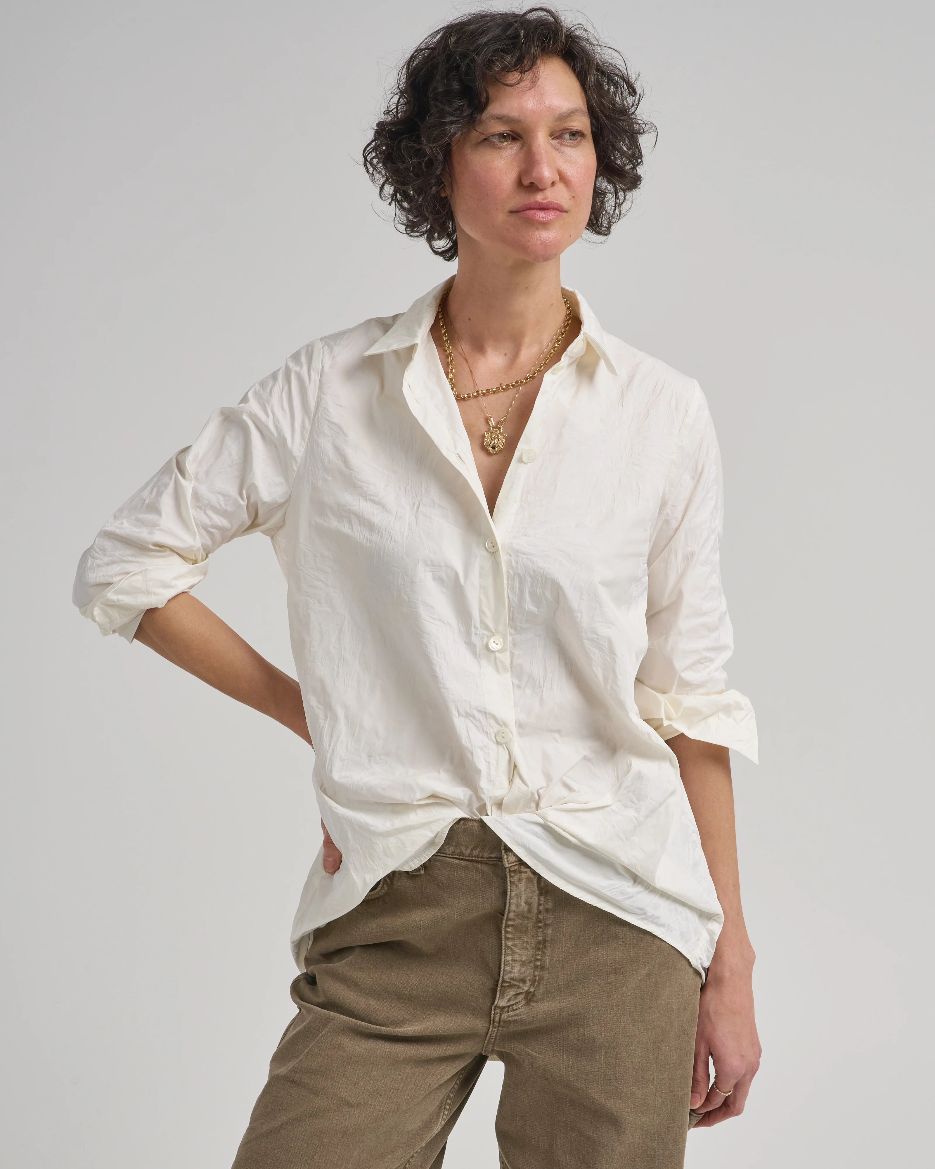 jacquard weites hemd shirt - Image 2
