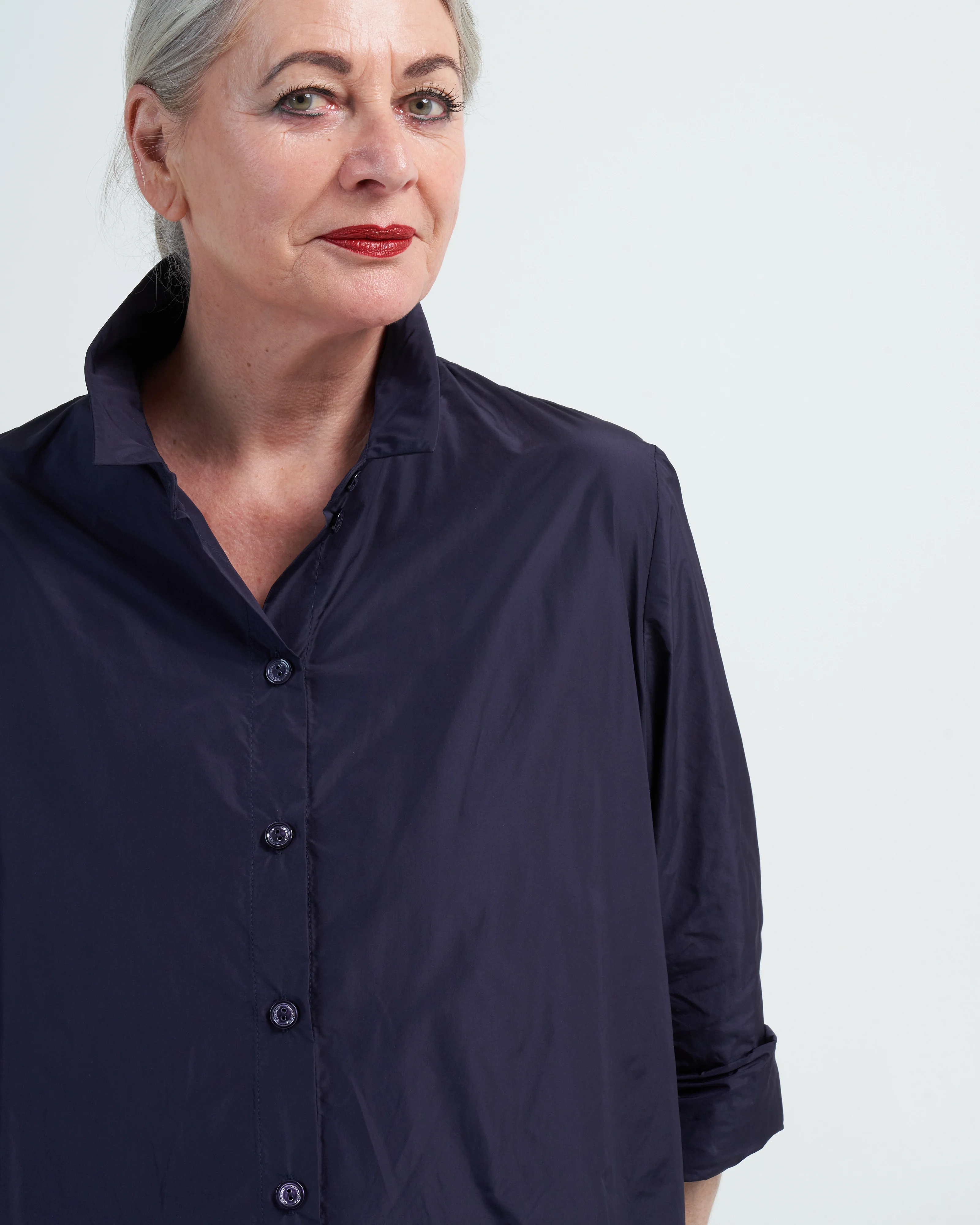 oversize bluse - blackberry - Image 2