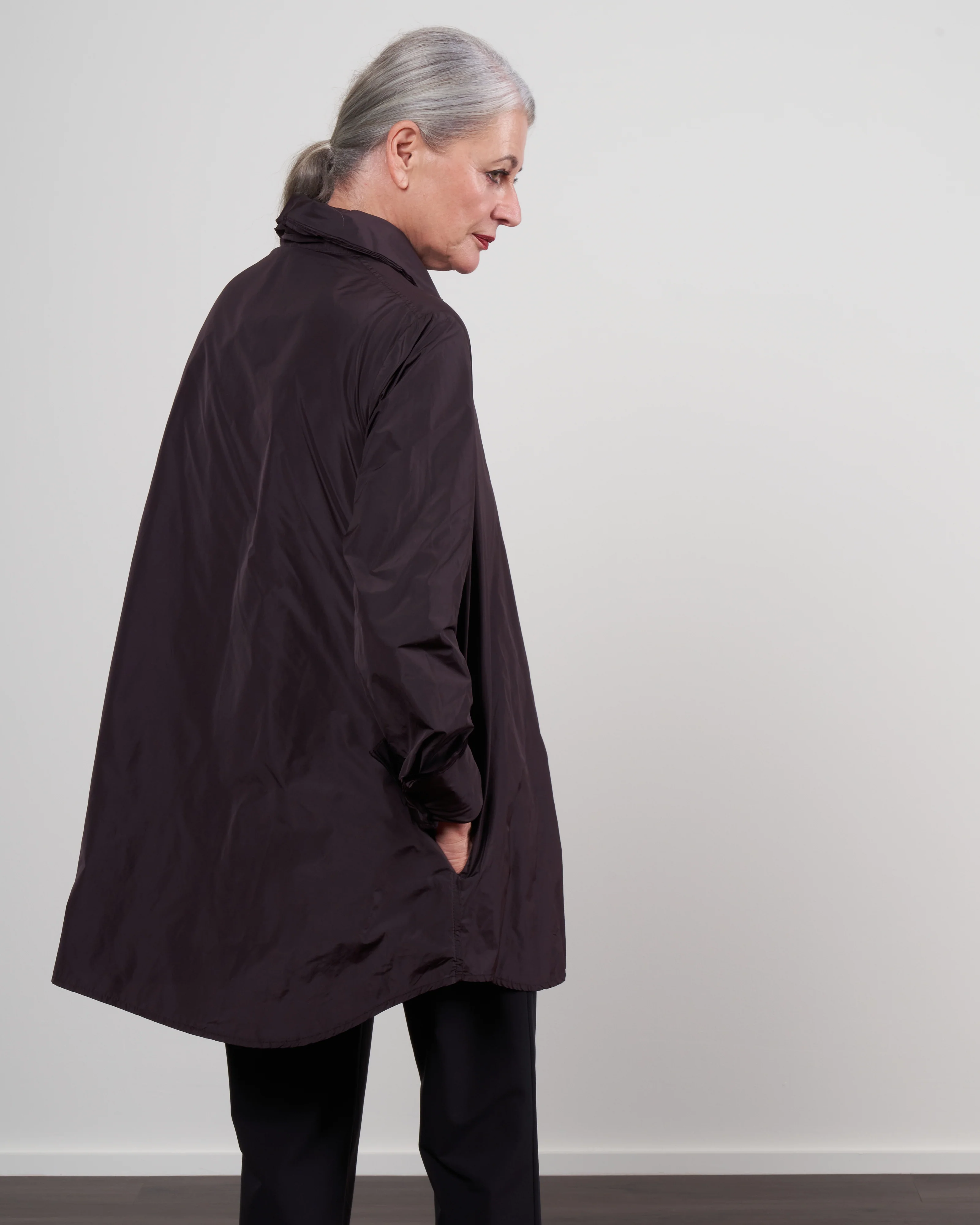 oversize deko blouse - balsamico - Image 4