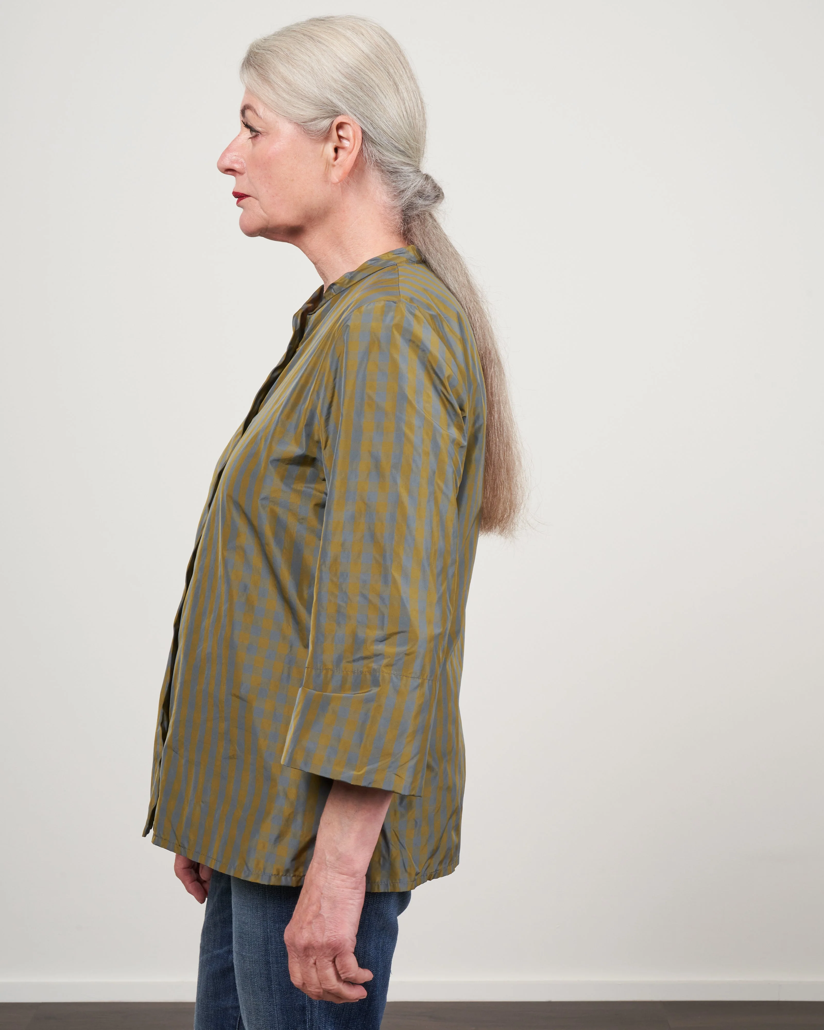 roundneck button up top - aspalenti - Image 4