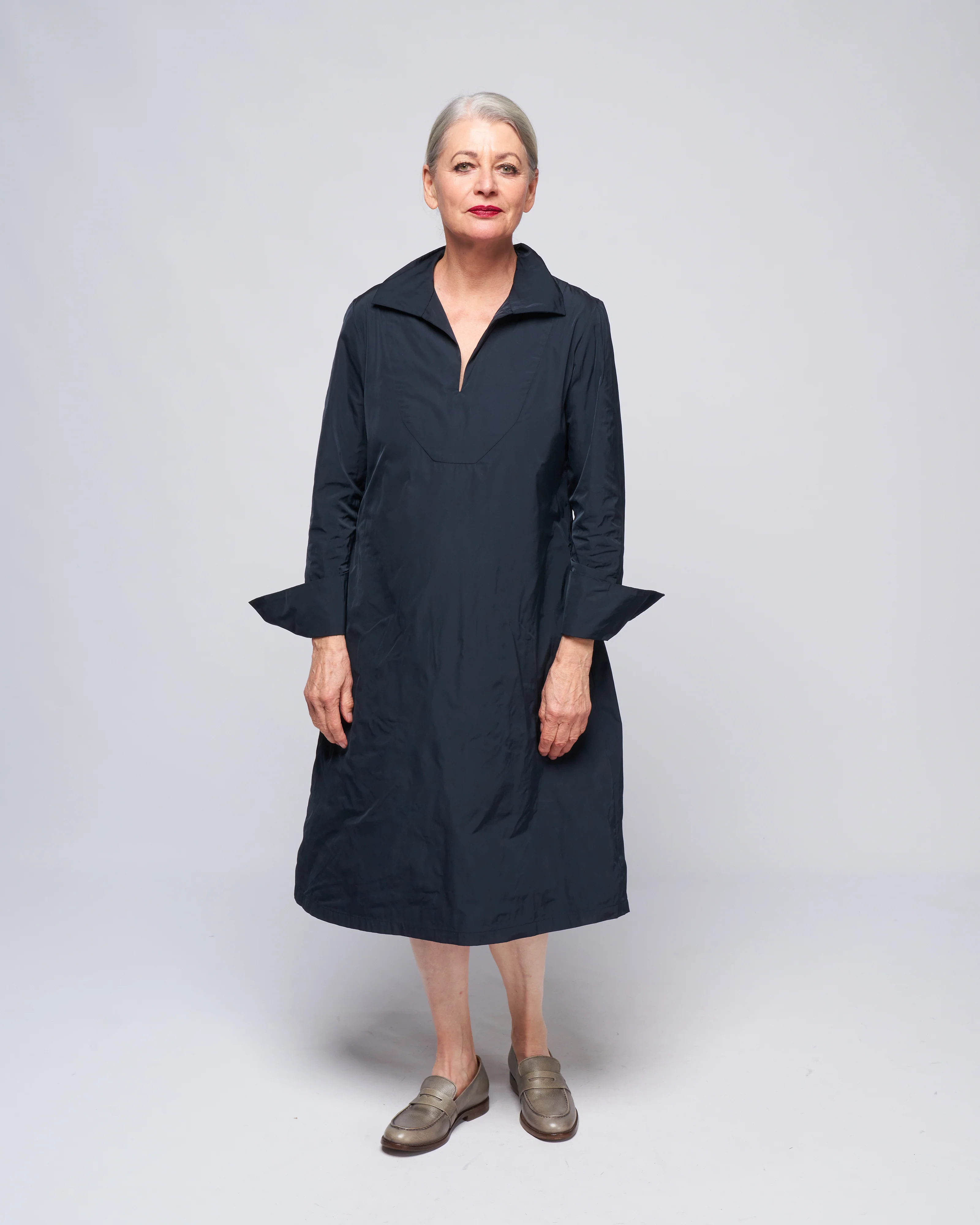 shirt dress - night