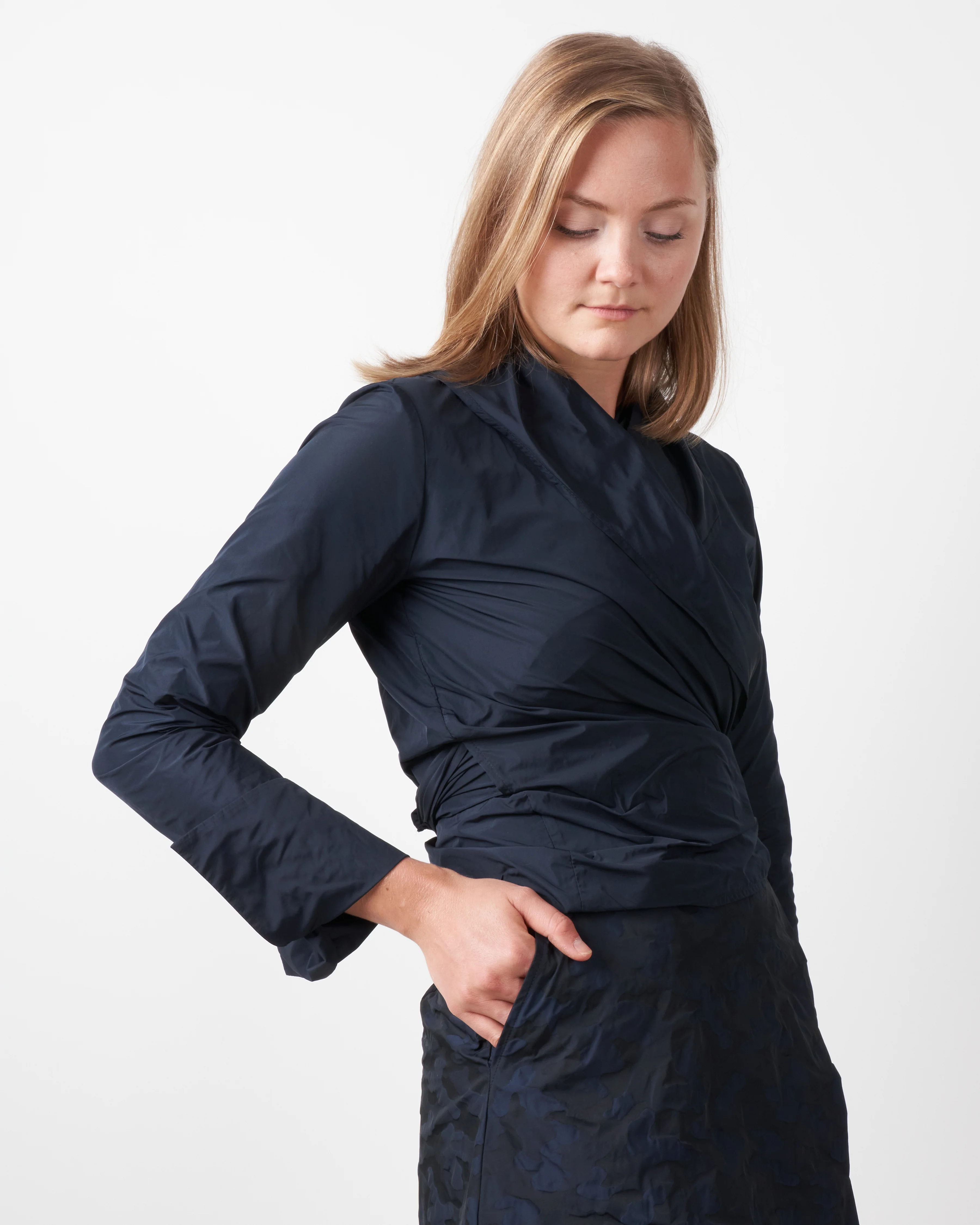 wickel blouse - night