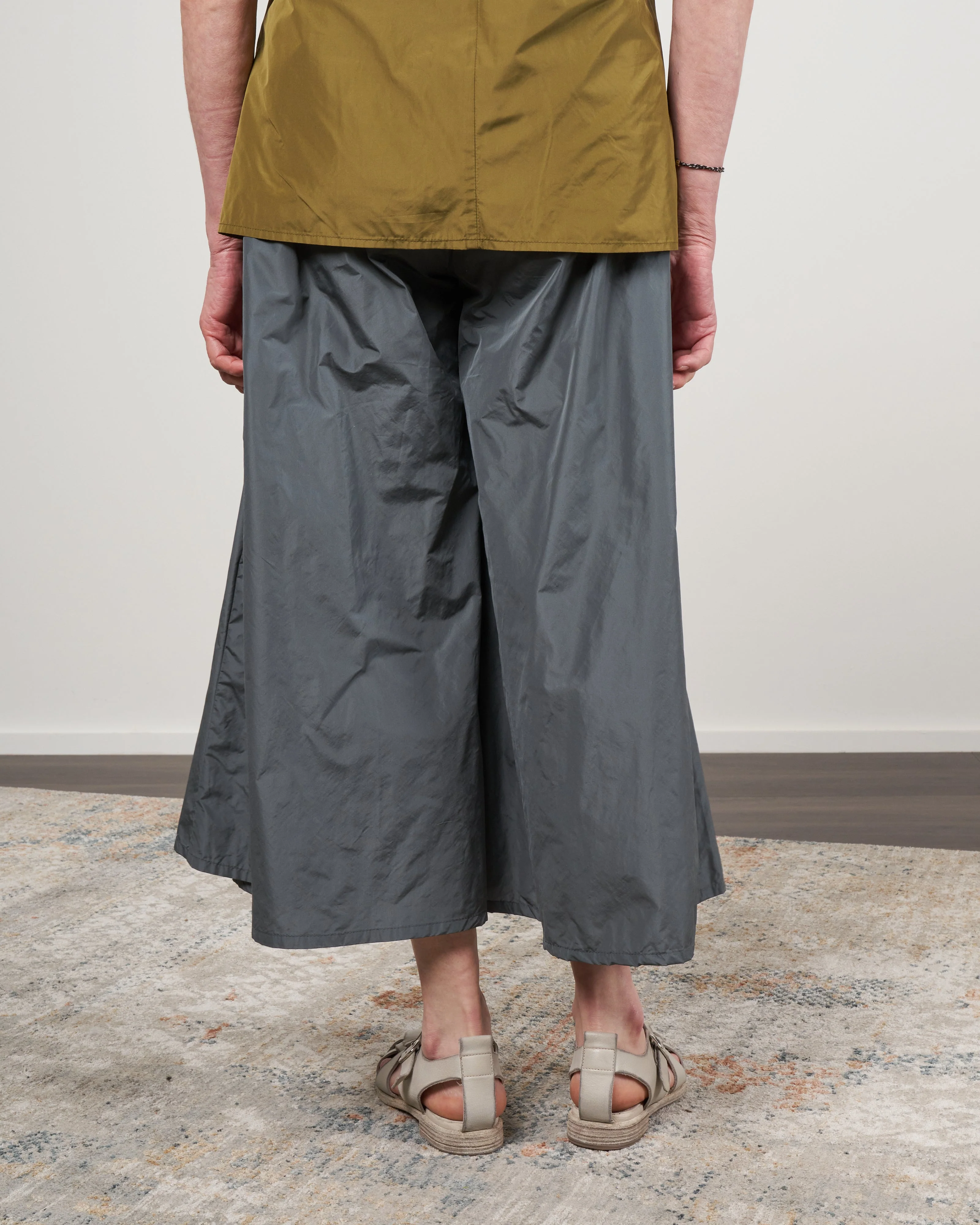 wide leg pant - asparago - Image 4