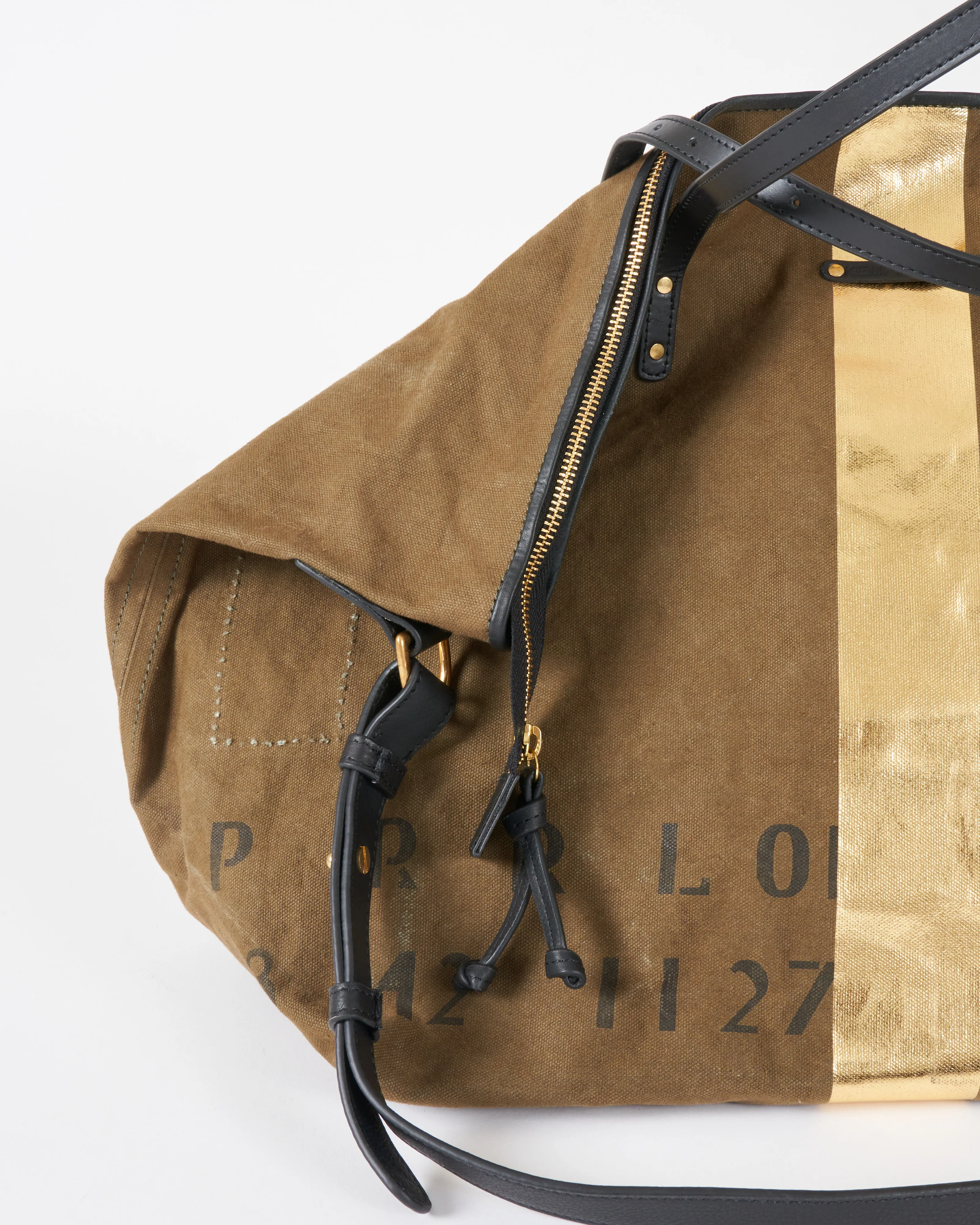 army gold stripe crossbody large - Image 3