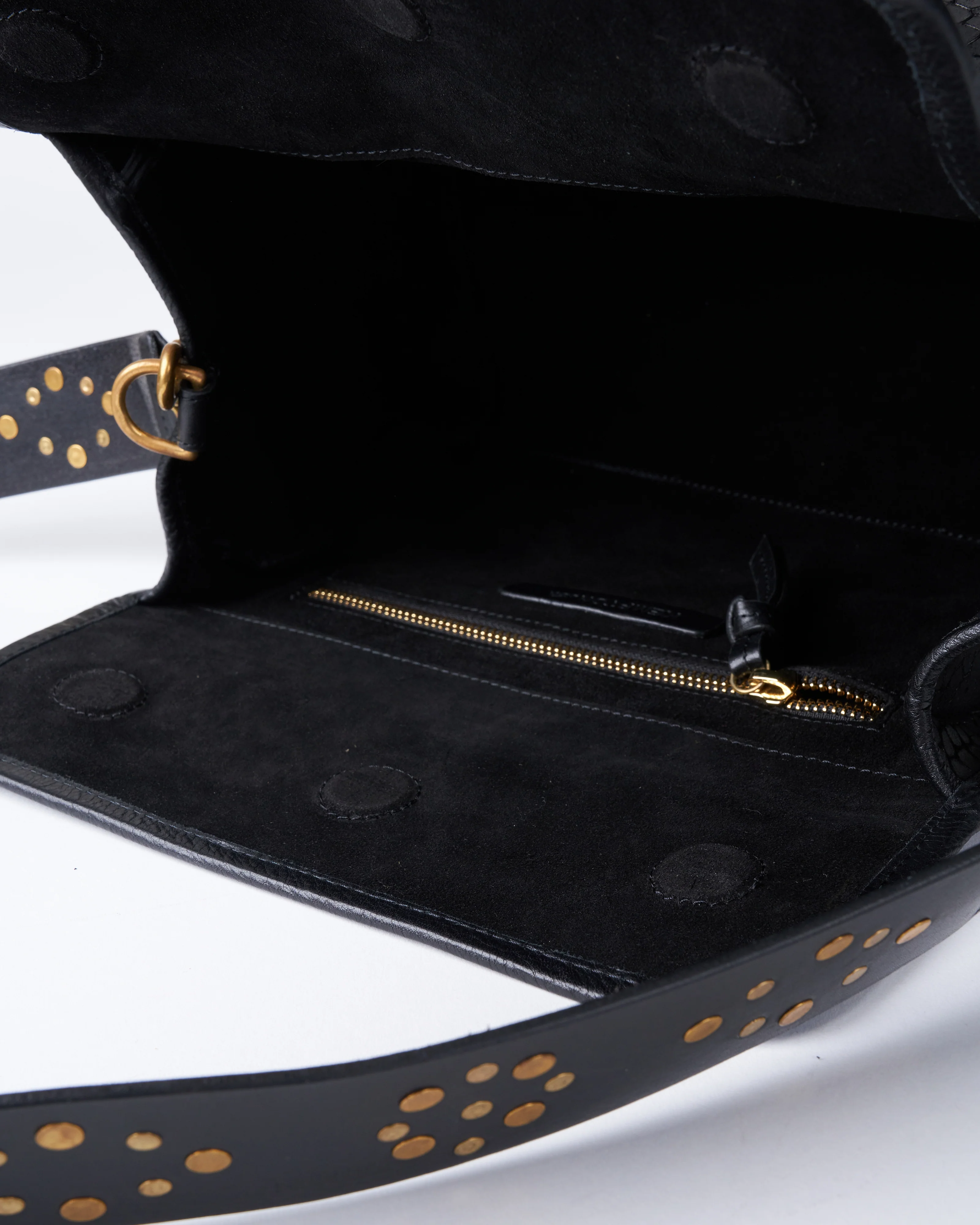 black croco ella bag - black - Image 3