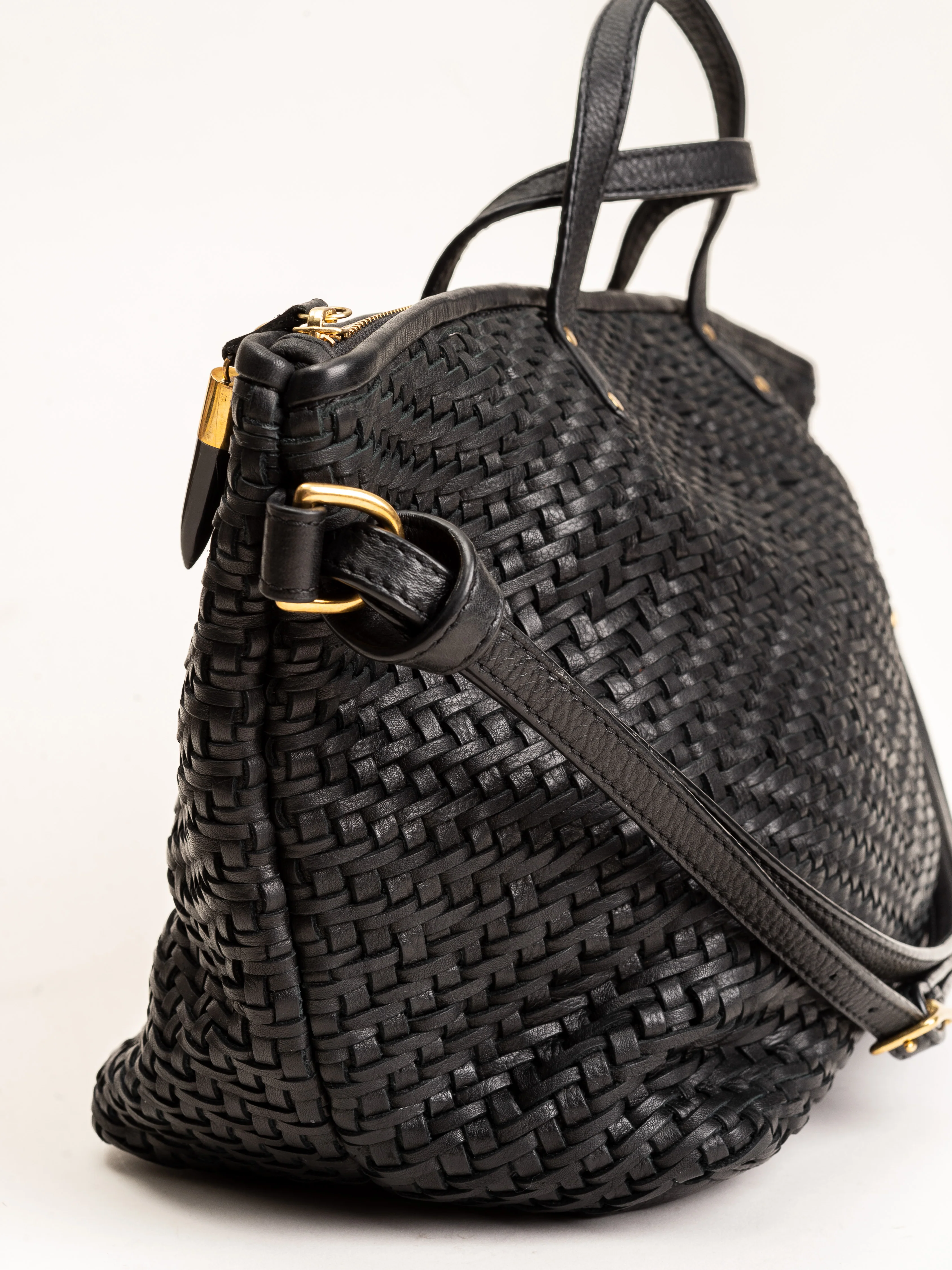 devon holdall - black woven - Image 5