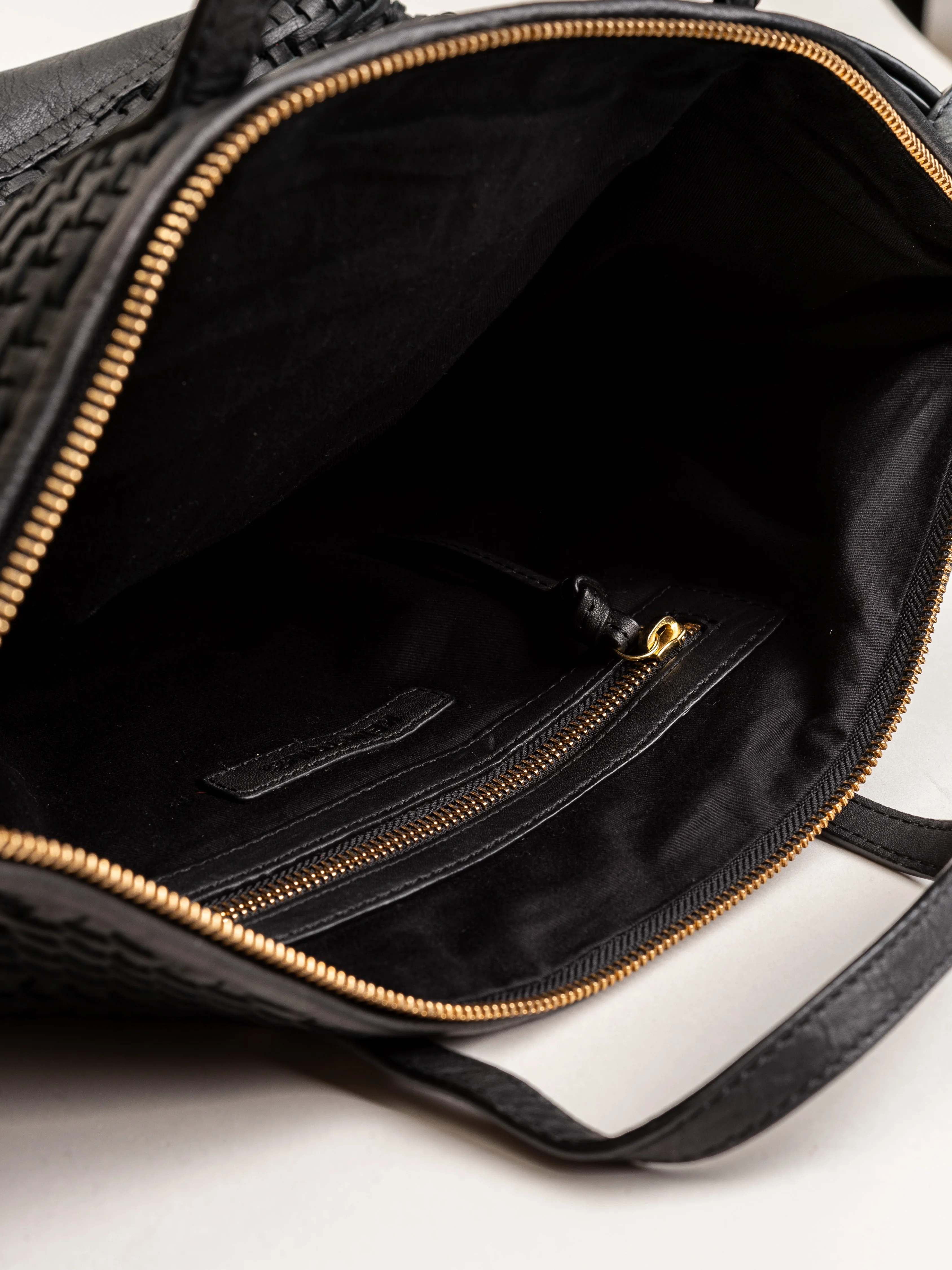 devon holdall - black woven - Image 6