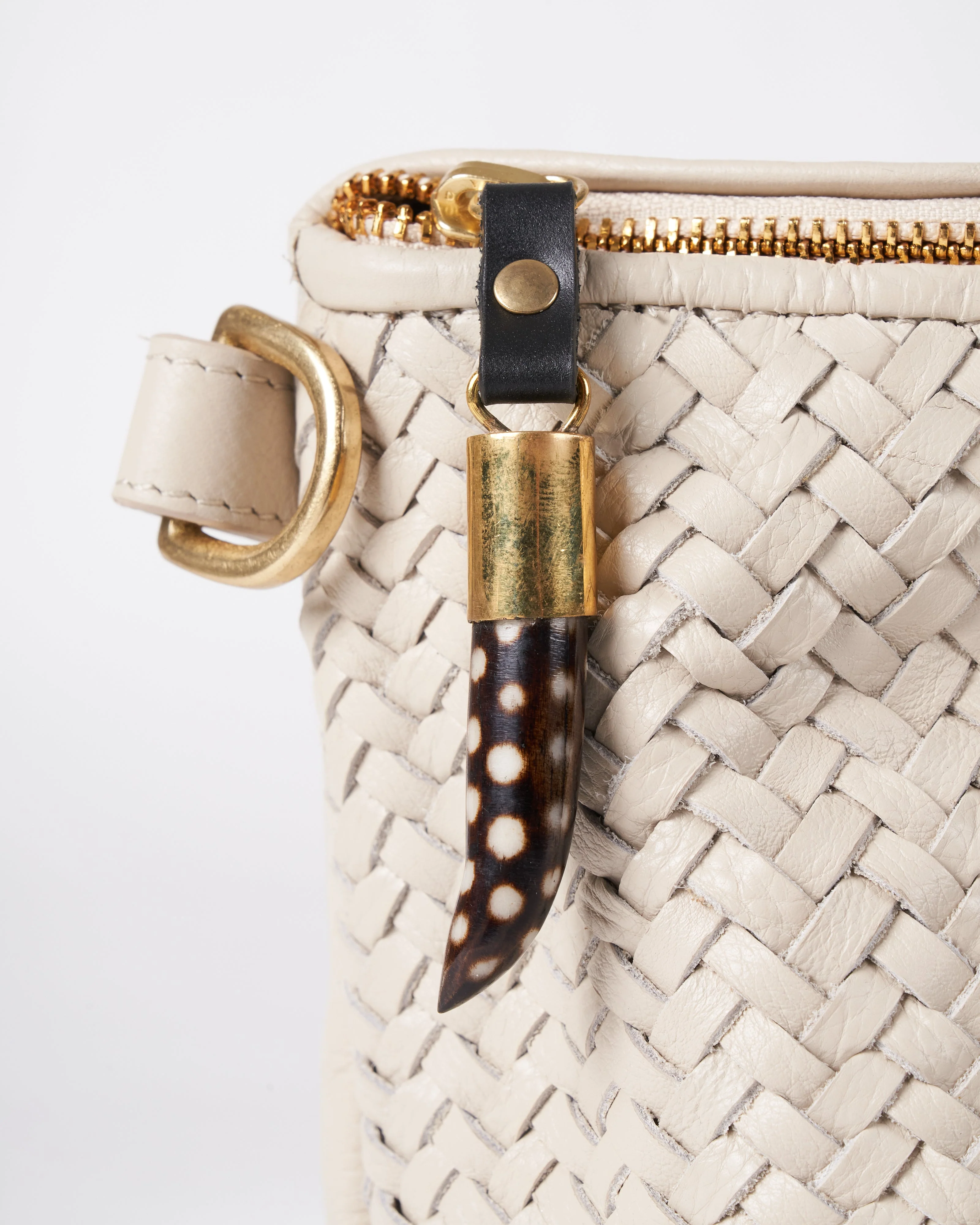 chalk woven mini windbourne - chalk chk - Image 3