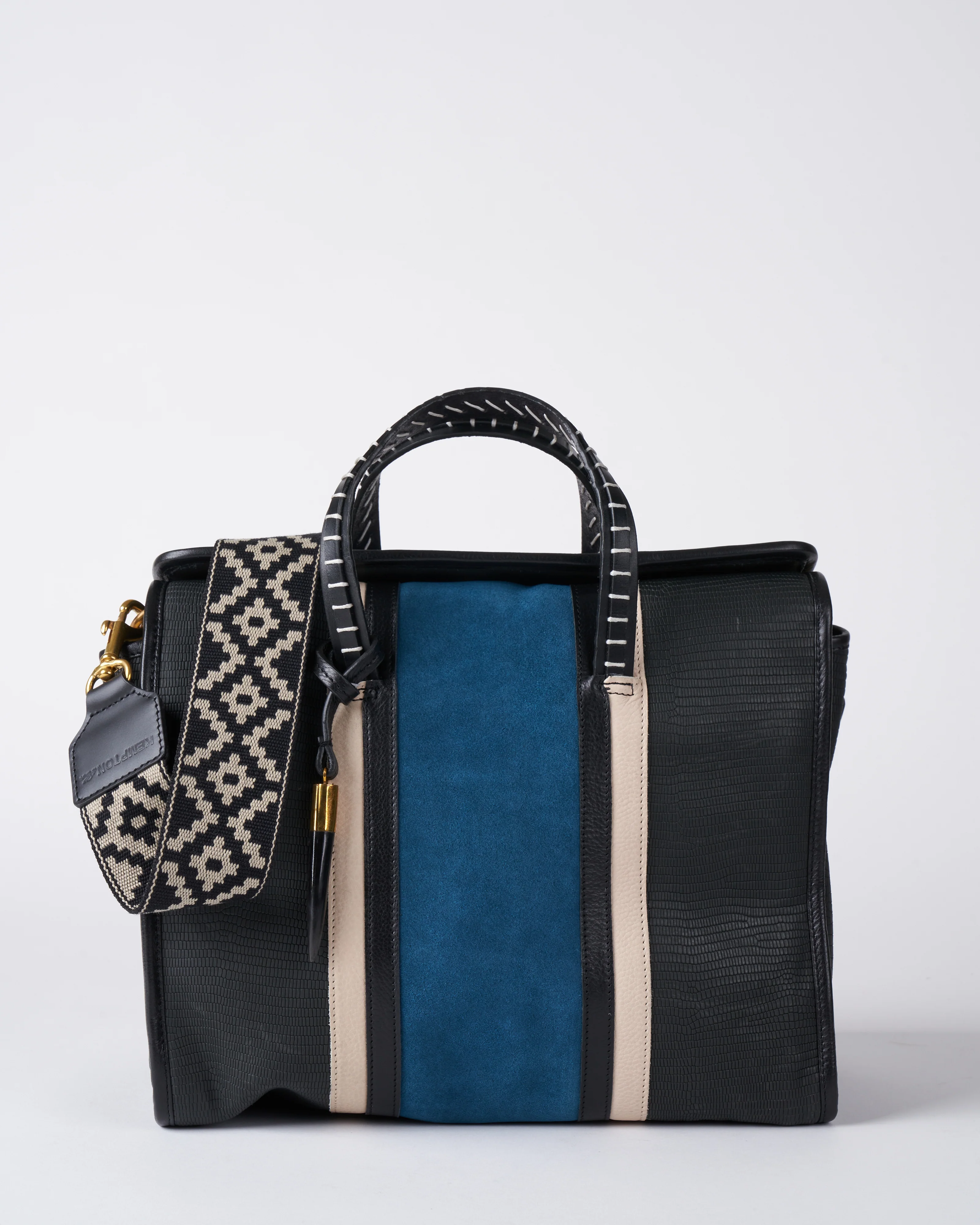 mini crock sea blue ella bag - black blue blkblu - Image 2