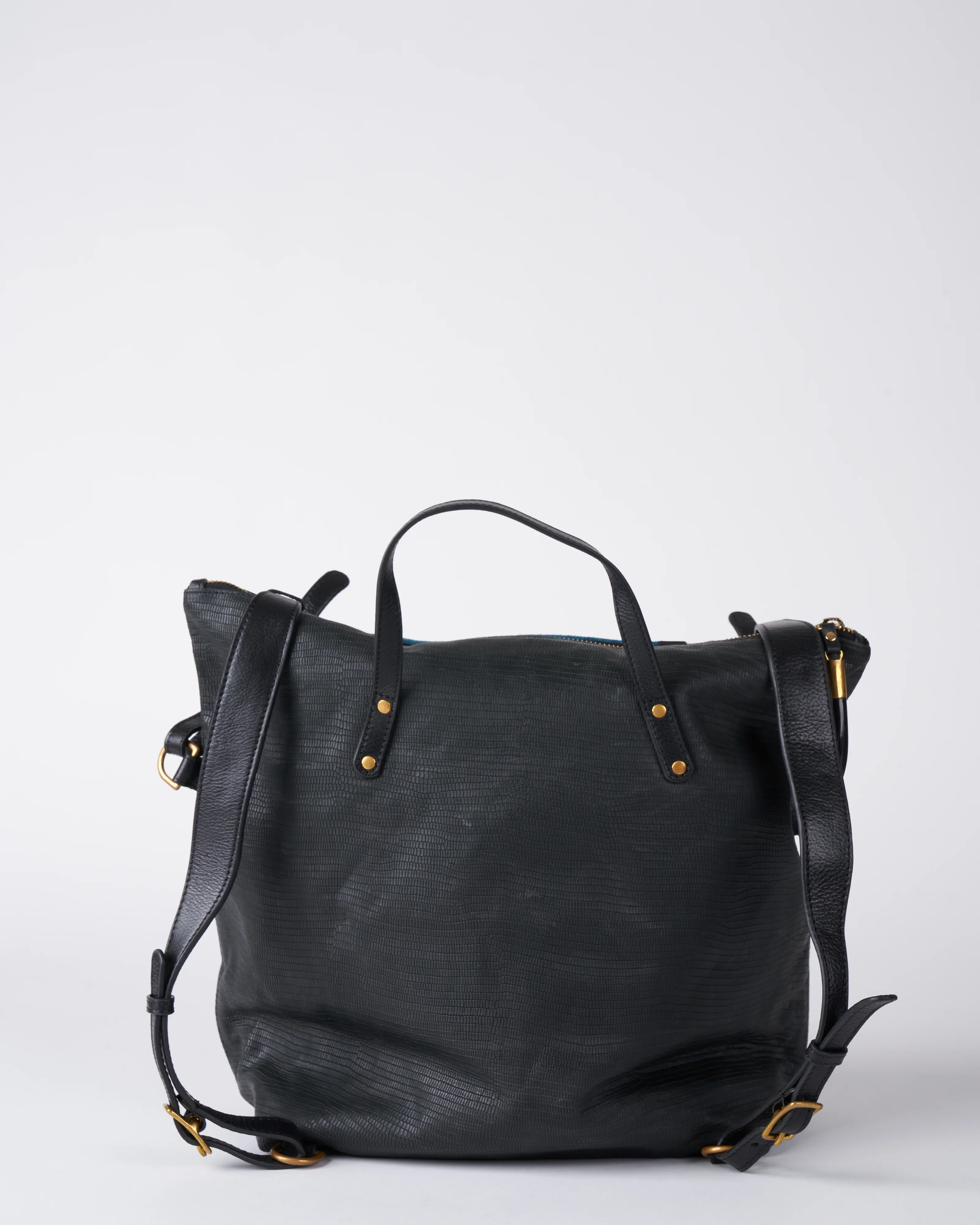 mini crock sea blue morleigh backpack - black blue blkblu - Image 3