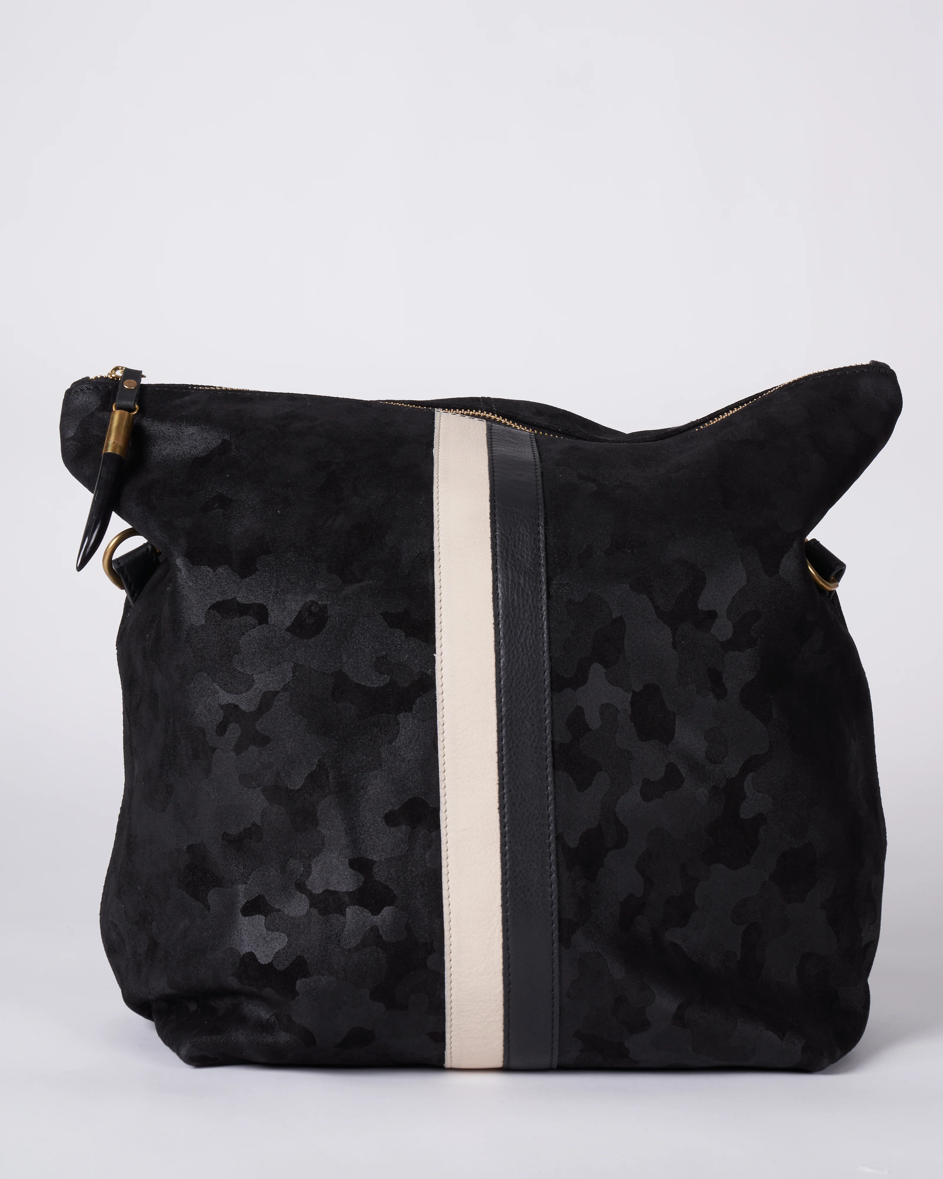 morleigh convertible backpack - black camo suede - Image 2