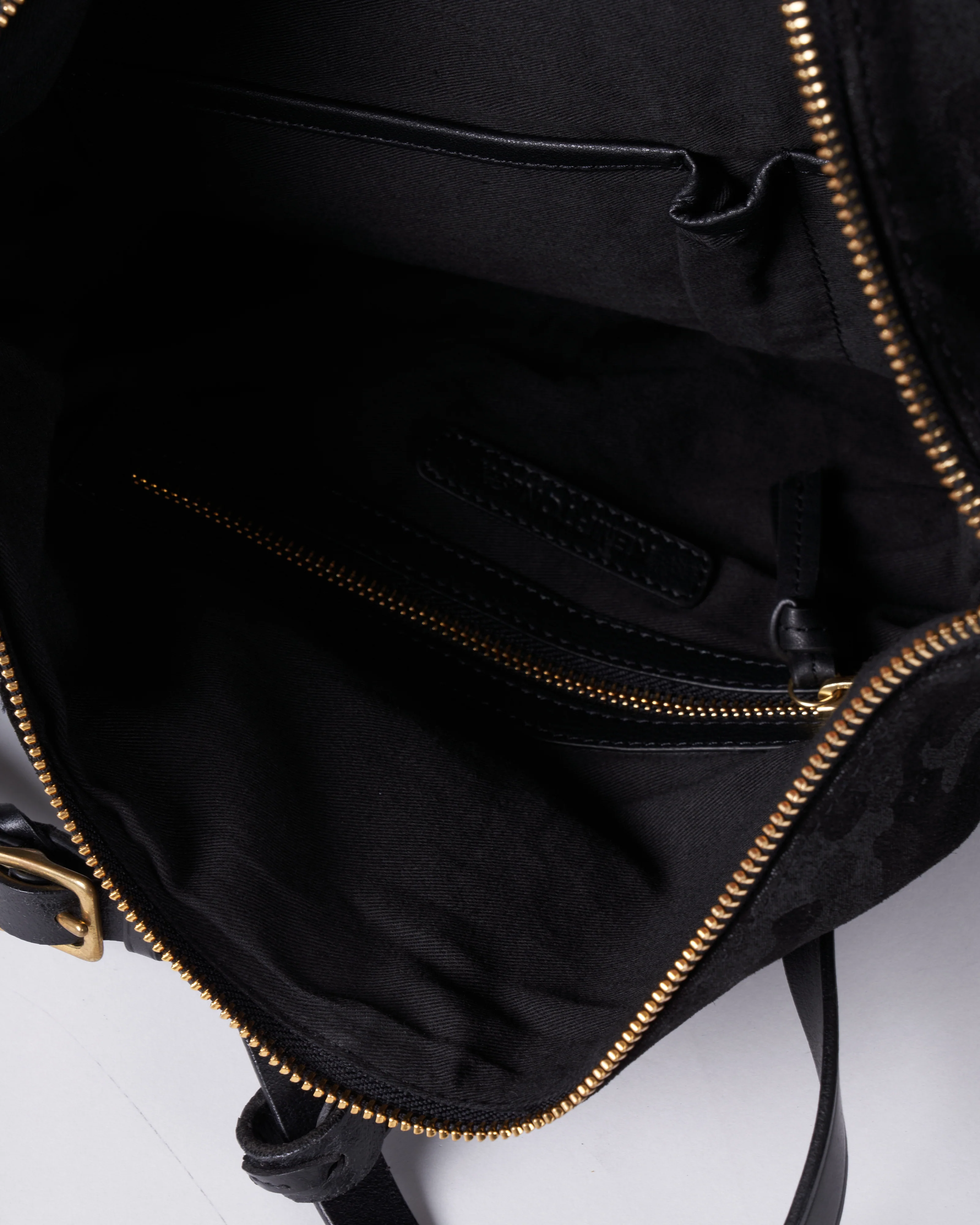 morleigh convertible backpack - black camo suede - Image 5