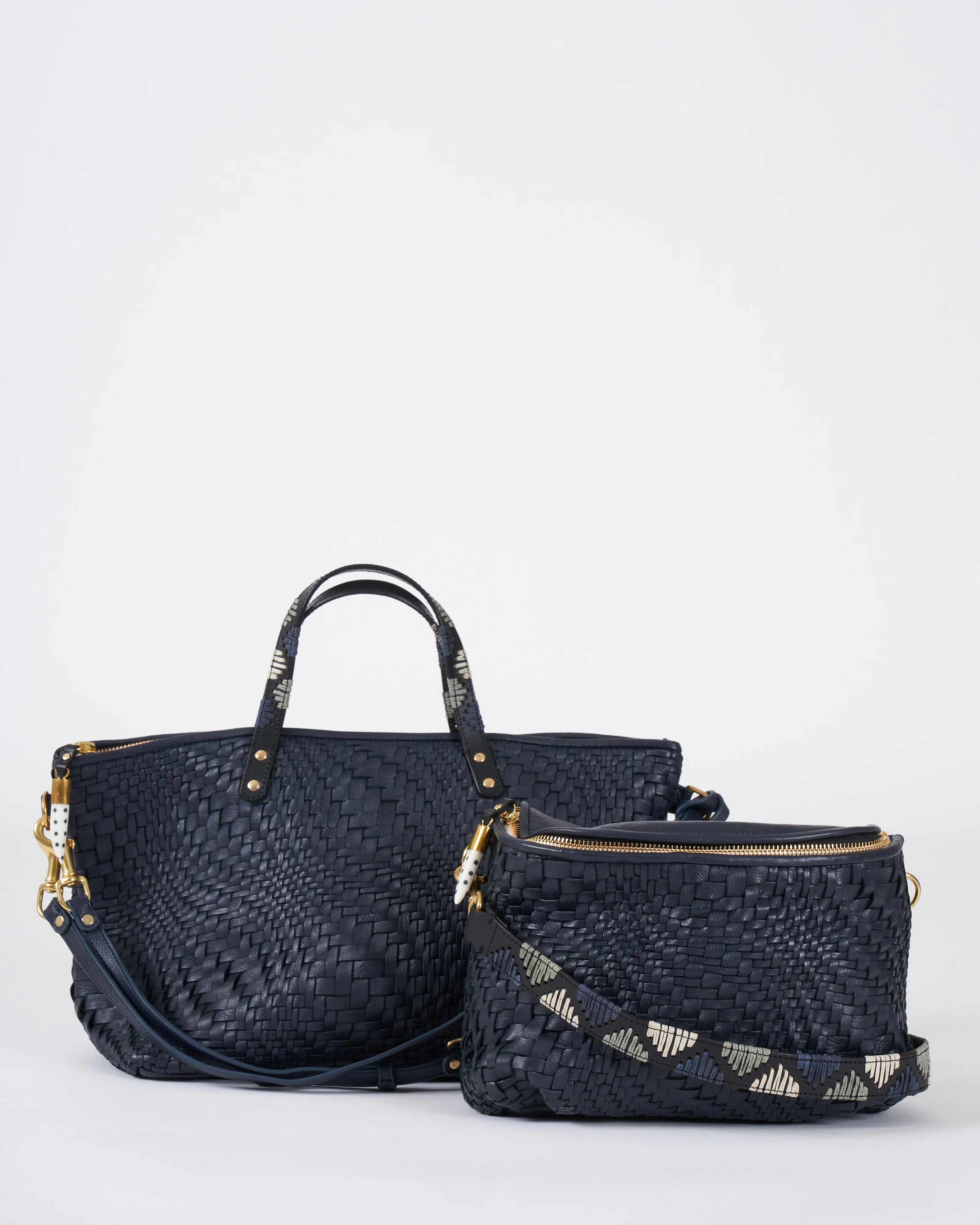 navy weave devon - navy - Image 2