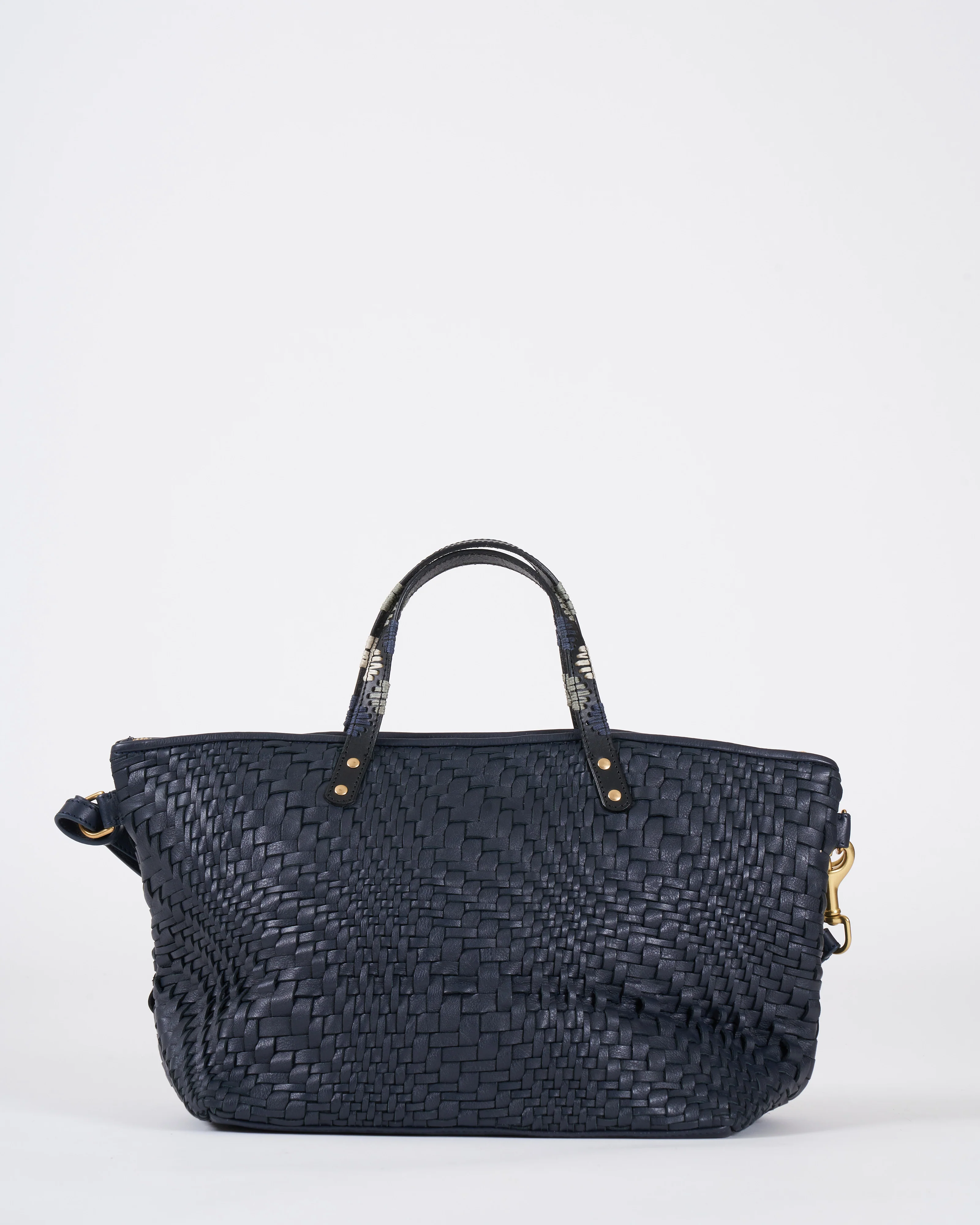 navy weave devon - navy - Image 3