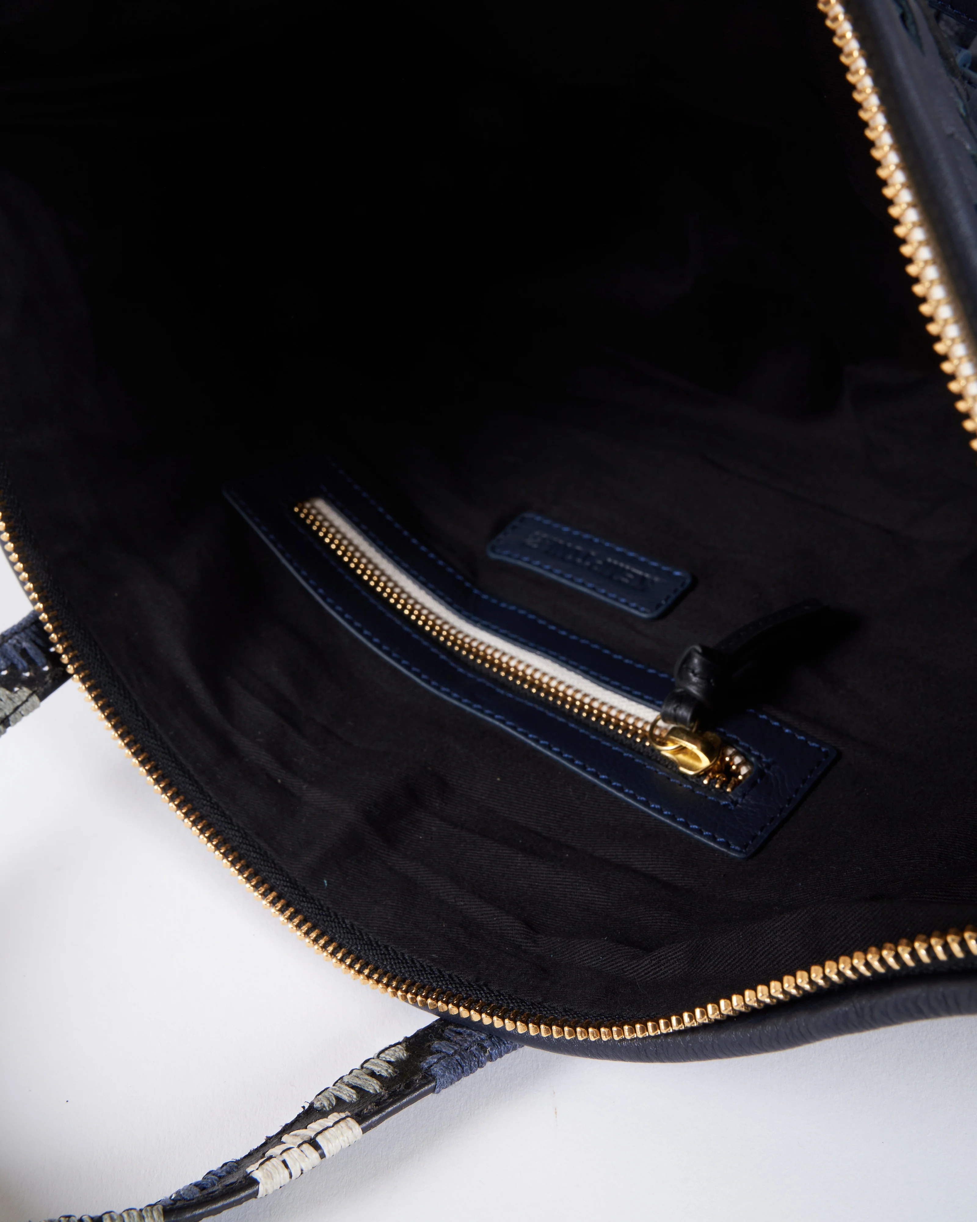 navy weave devon - navy - Image 5