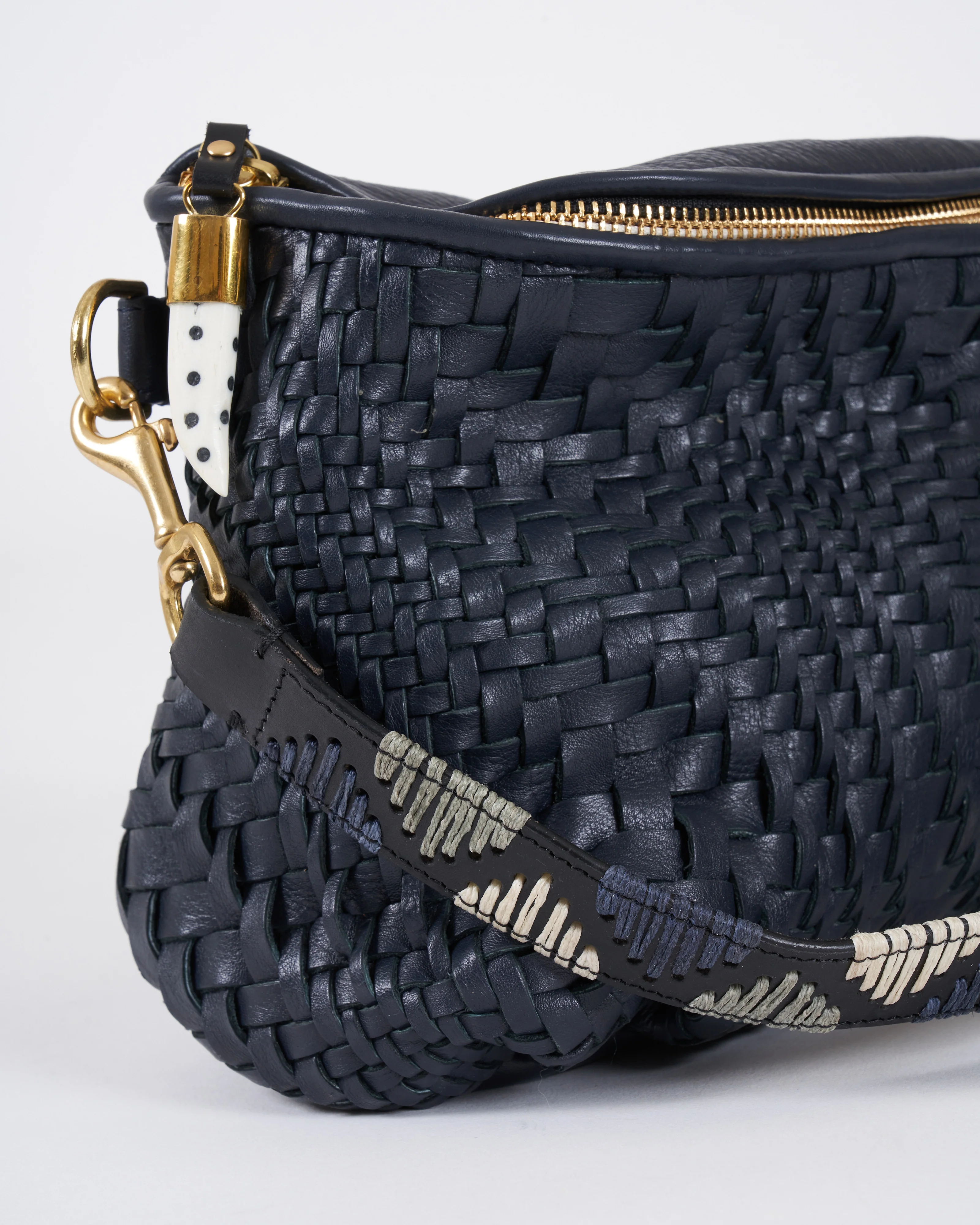 navy weave mini windbourne - navy - Image 4