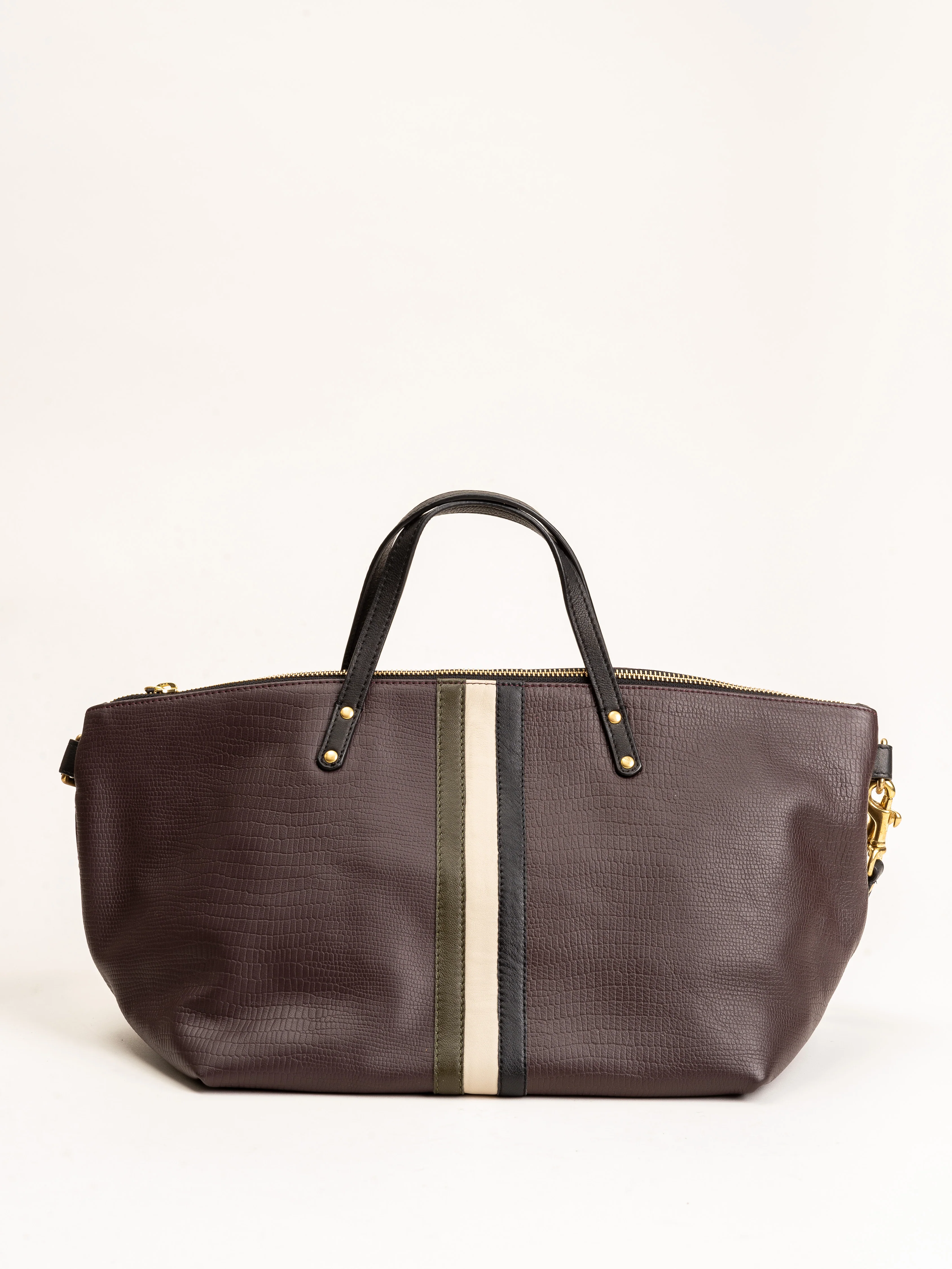 devon holdall - oxblood & petite lizard - Image 2