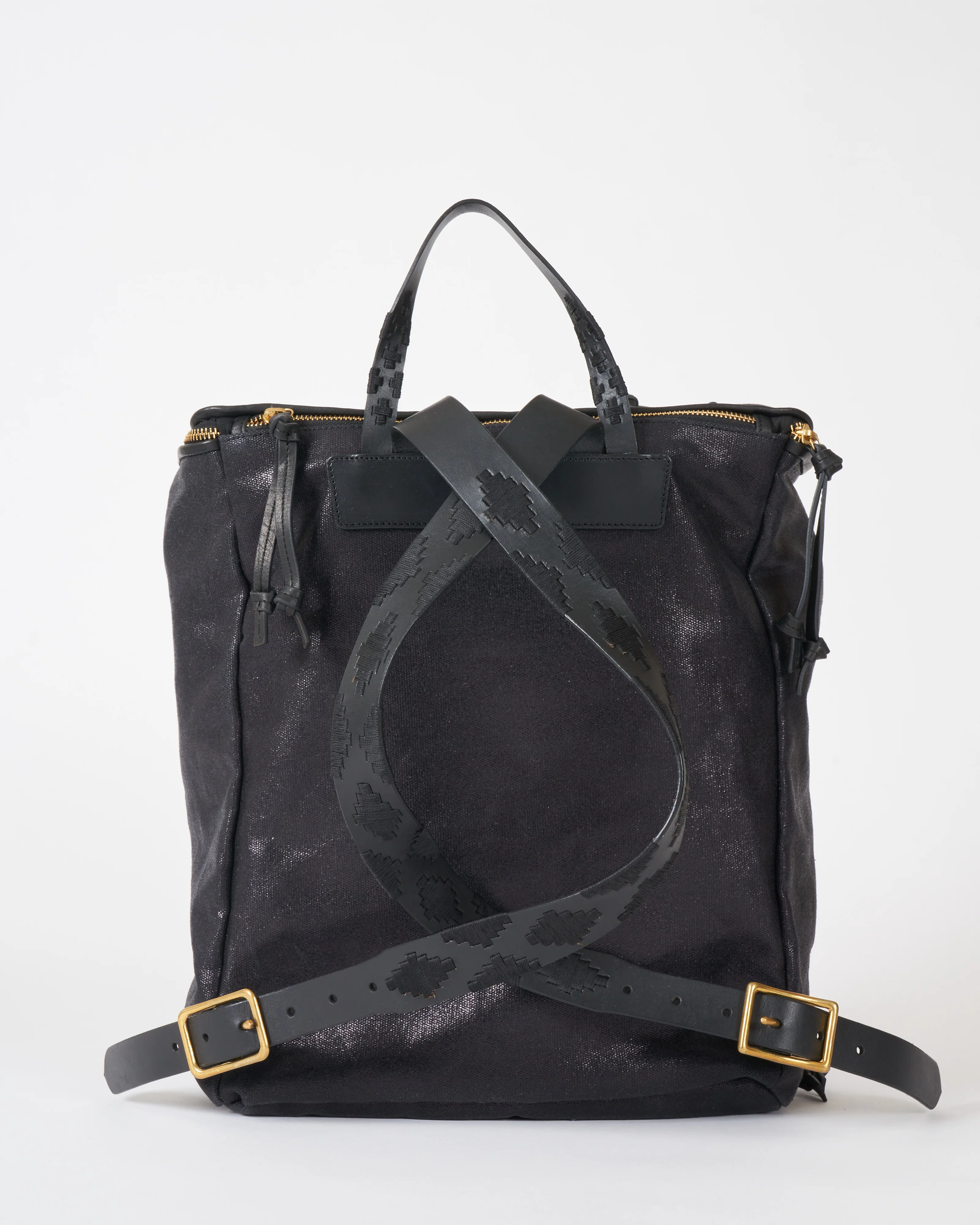 slick black backpack - Image 3