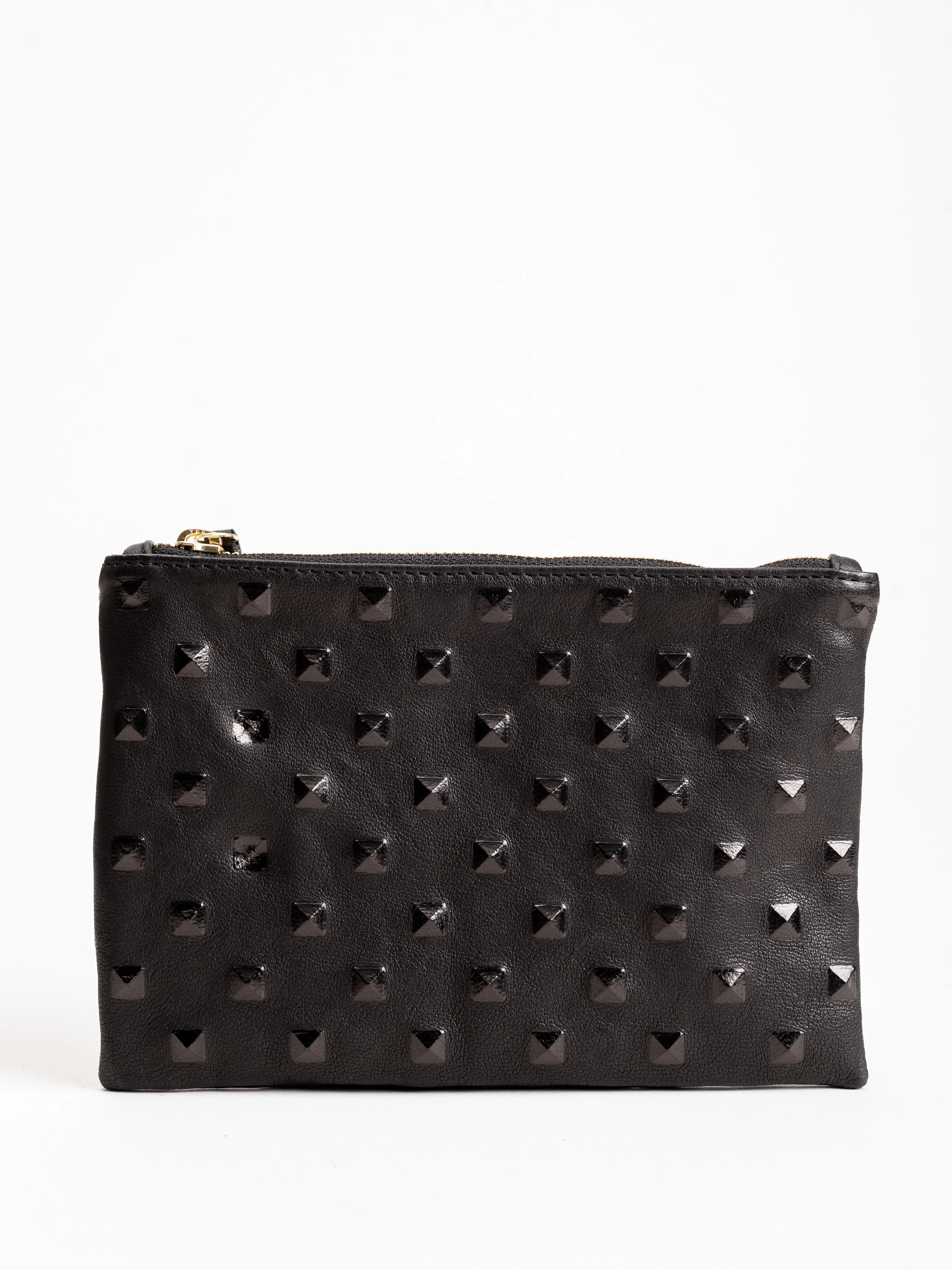 small pouch - black studded - Image 2