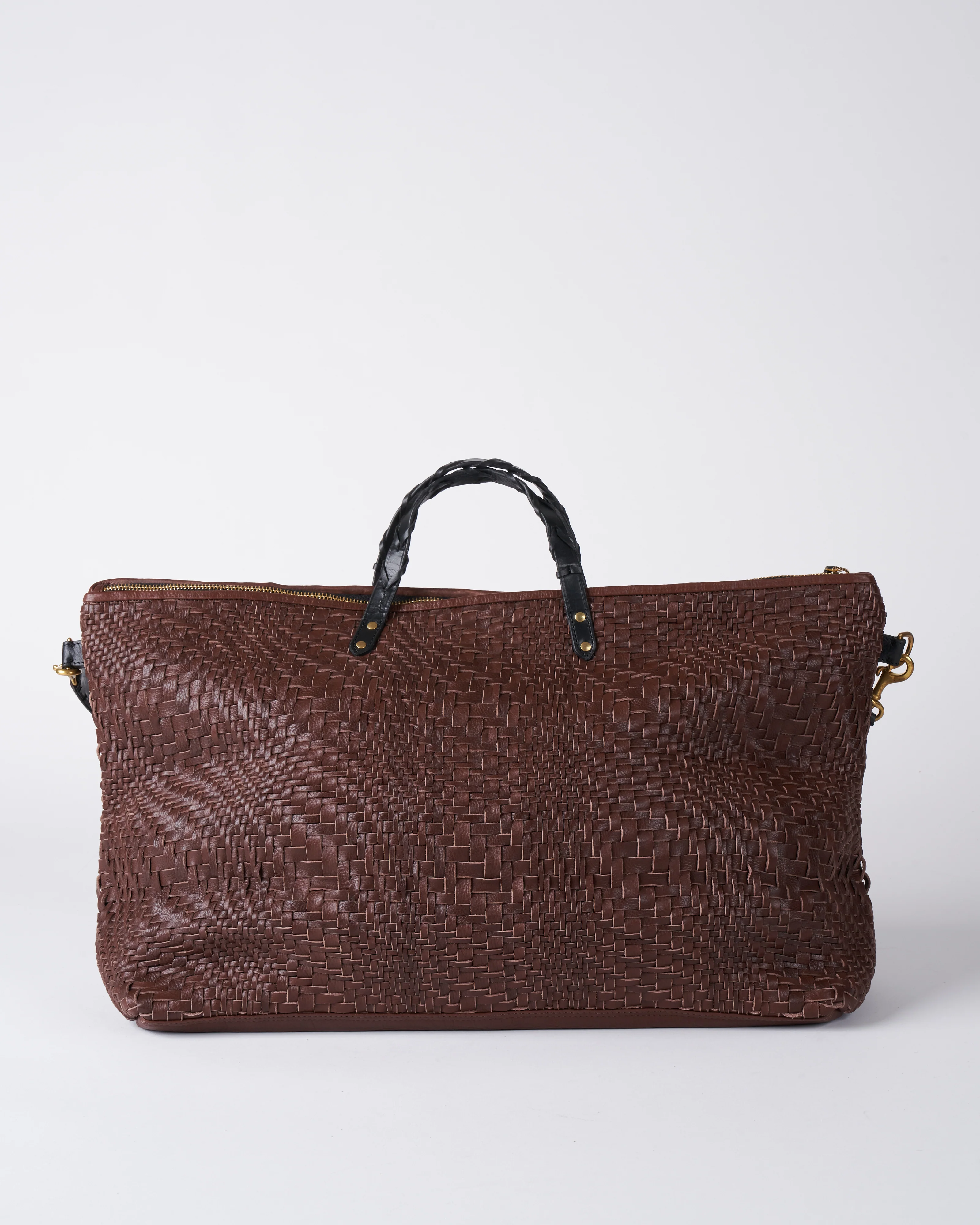 woodleigh holdall cocoa weave - cocoa coa - Image 2