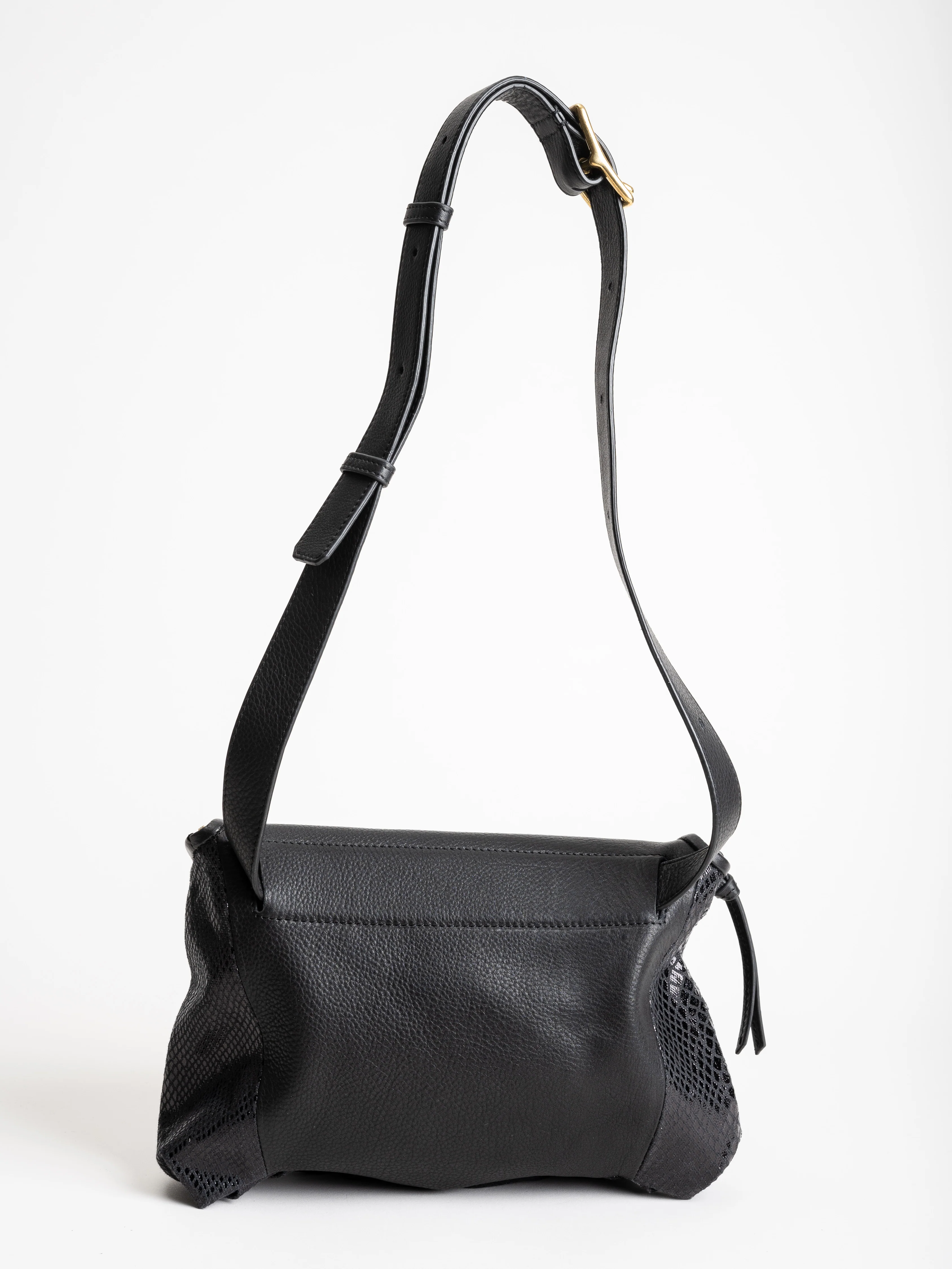 furtivo belt bag - black snake skin - Image 2