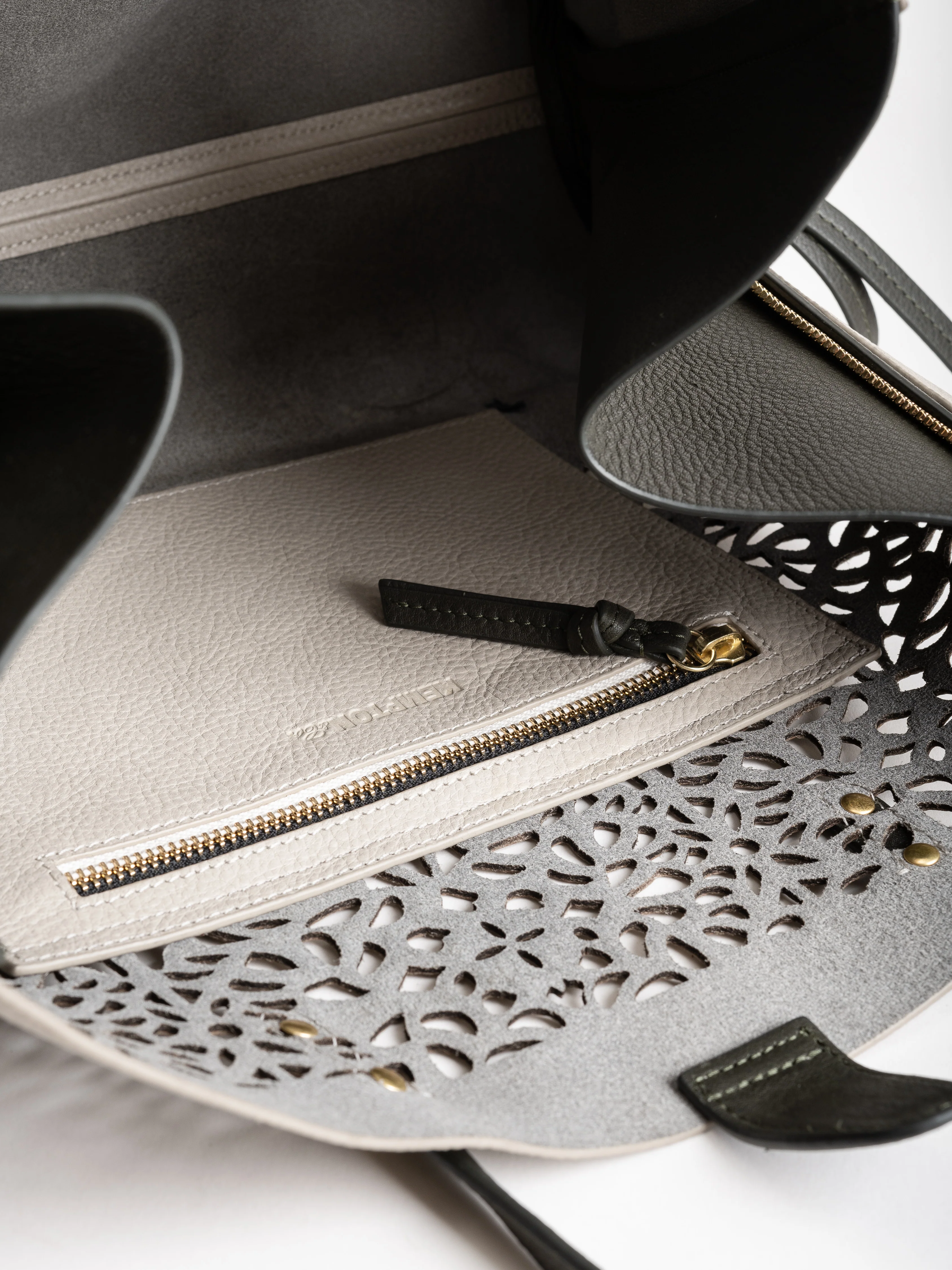 kingsbridge tote - cutout leather - Image 4
