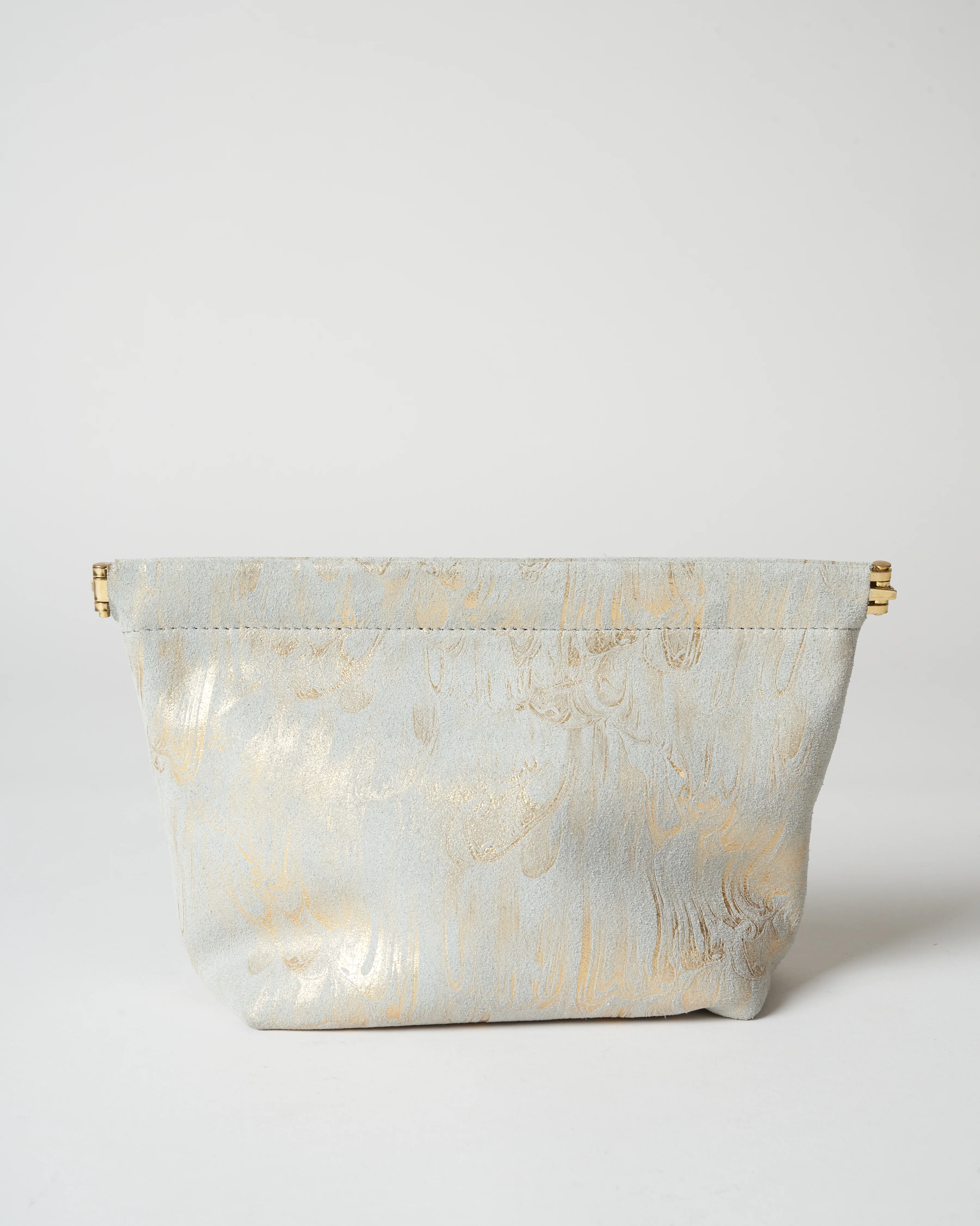 snap makeup bag - marble - Image 2
