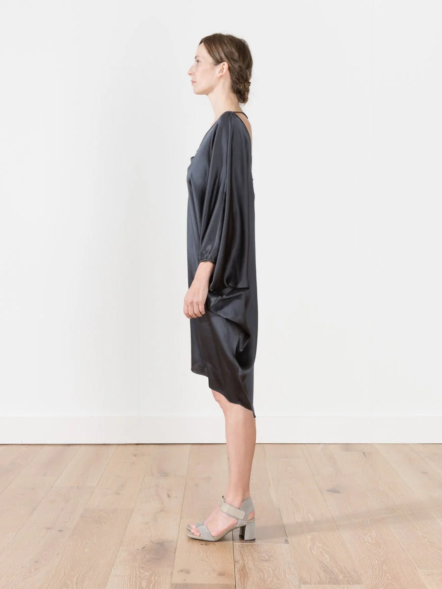 double v organic dress carbon - Image 2