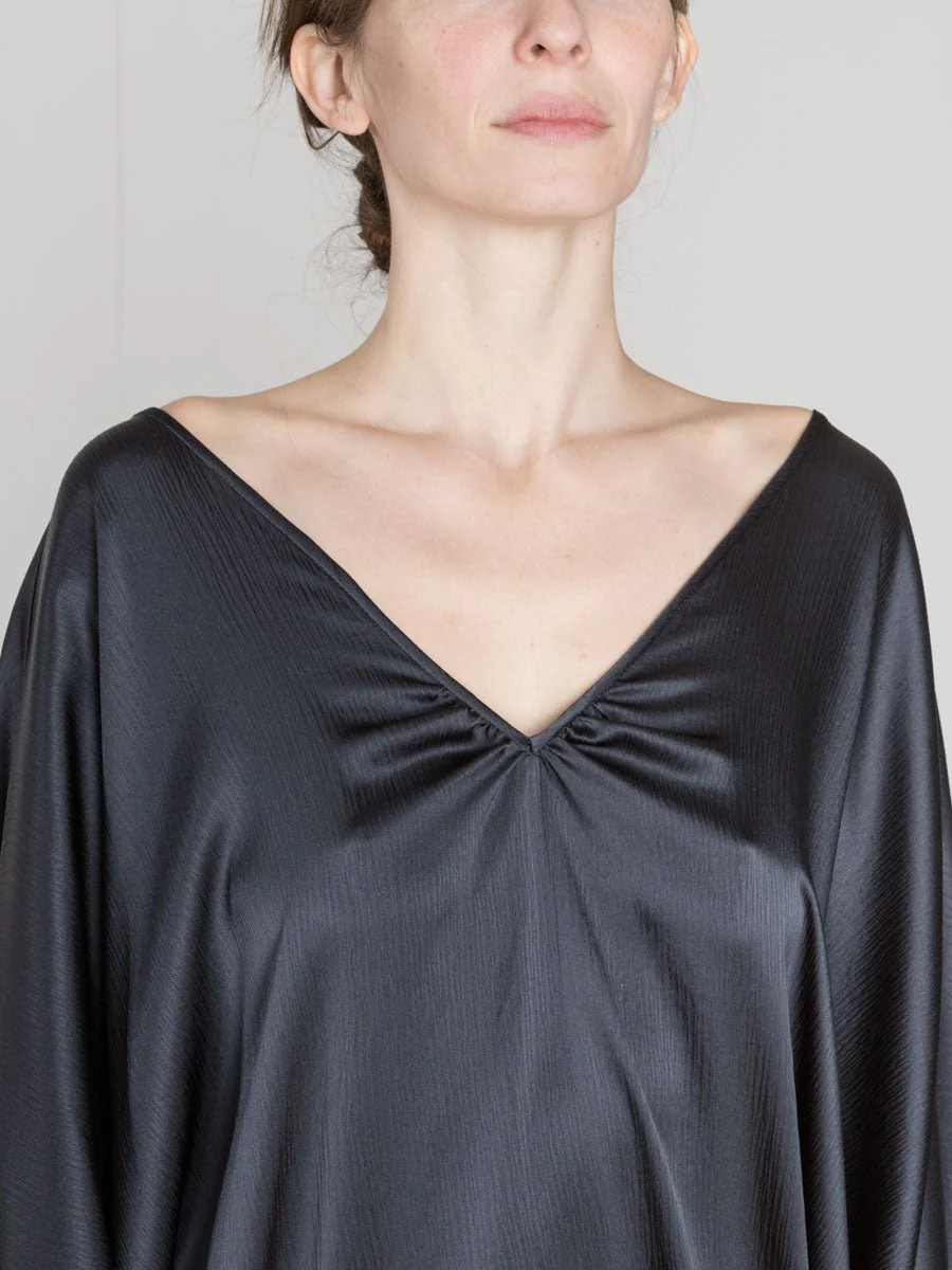double v organic dress carbon - Image 4