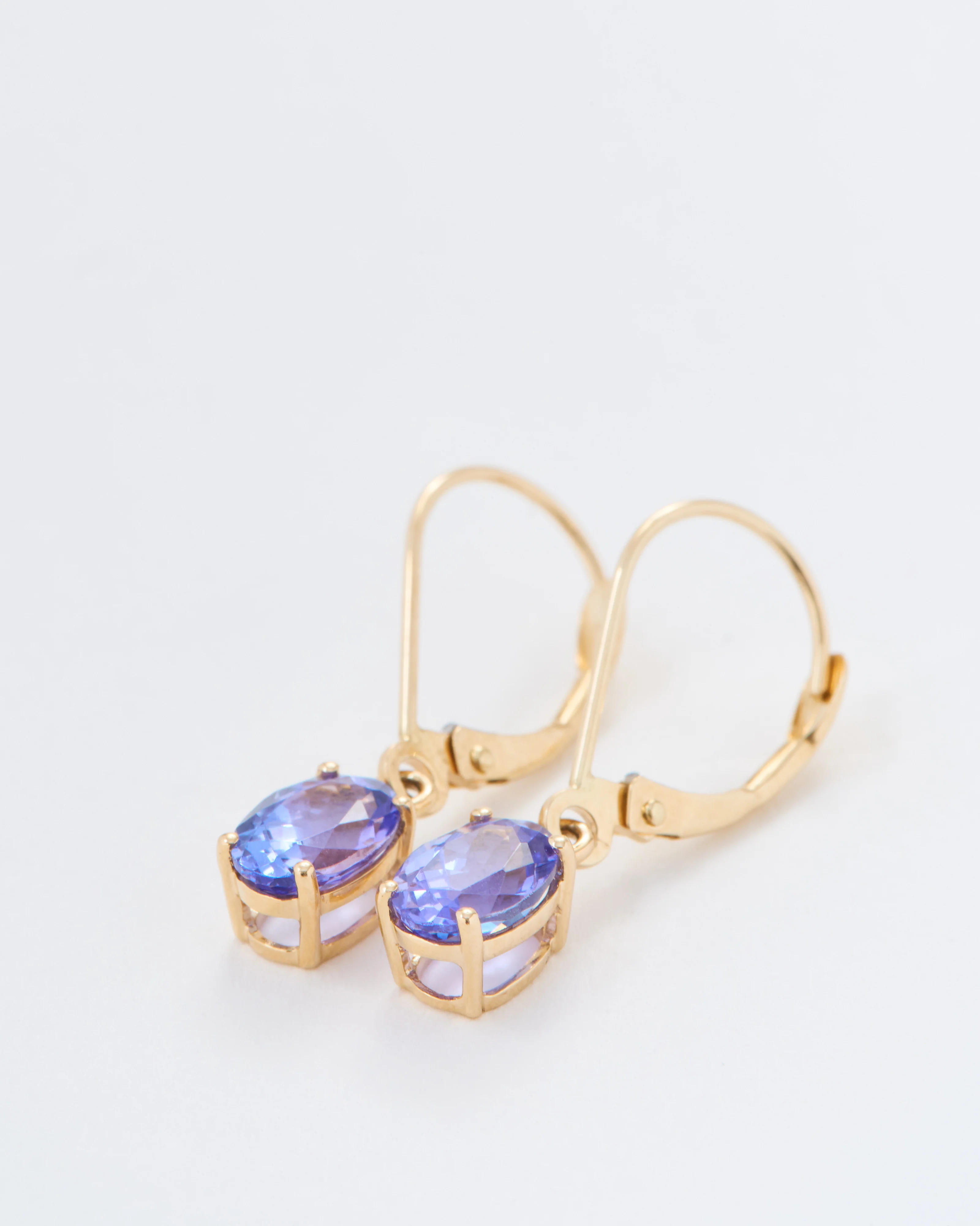 tanzanite drop earrings - Image 5