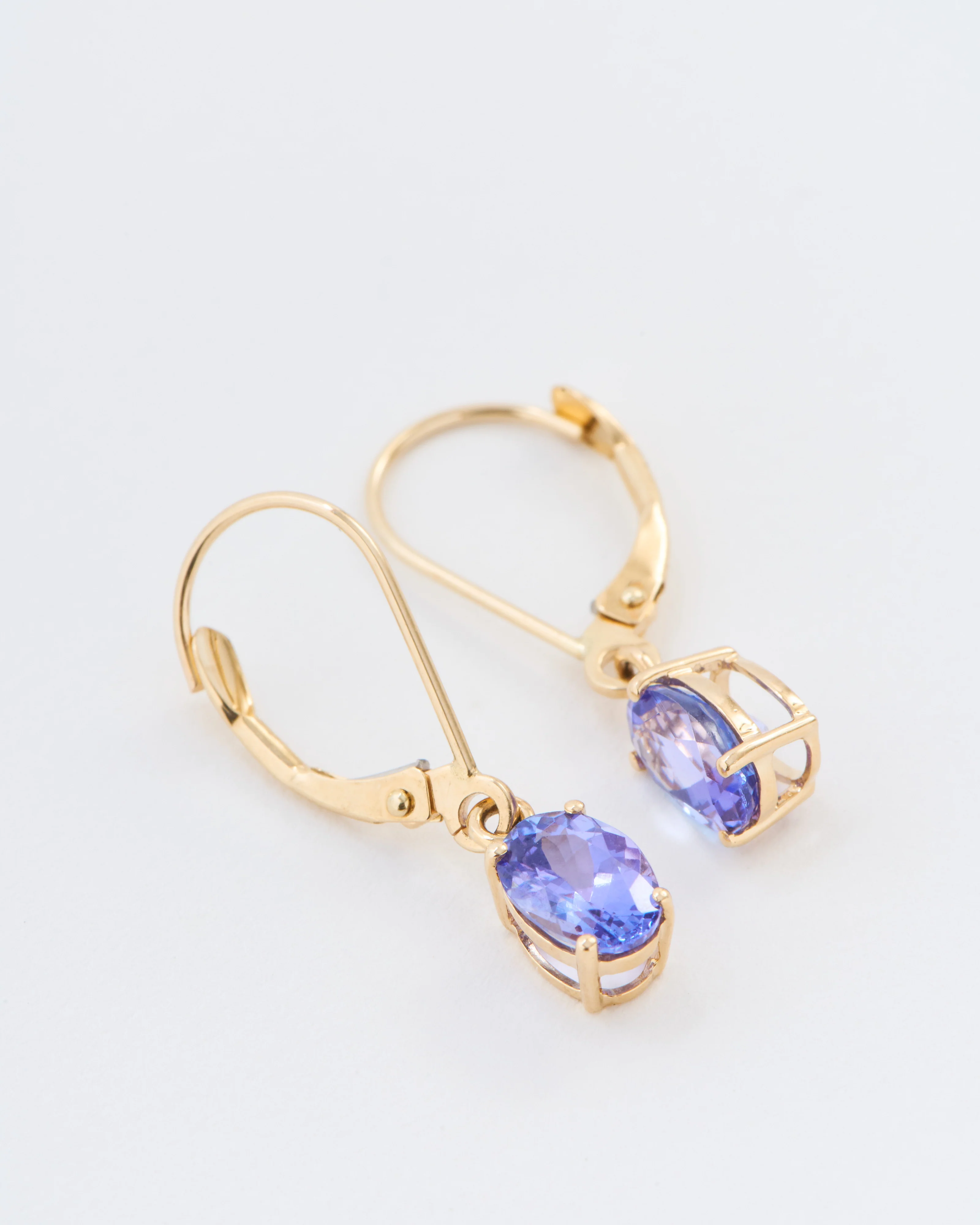 tanzanite drop earrings - Image 7