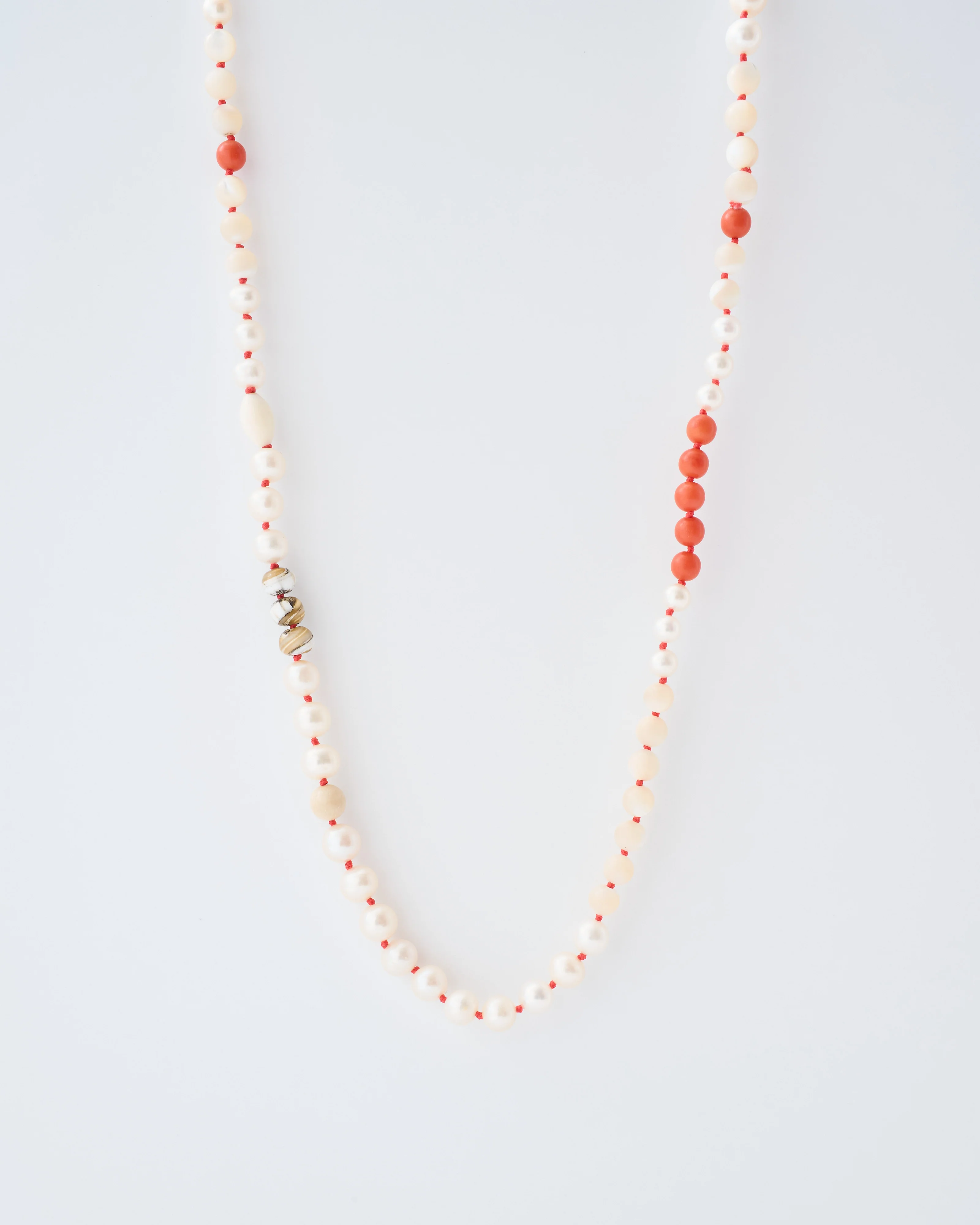 fresh water and japan akoya pearl necklace