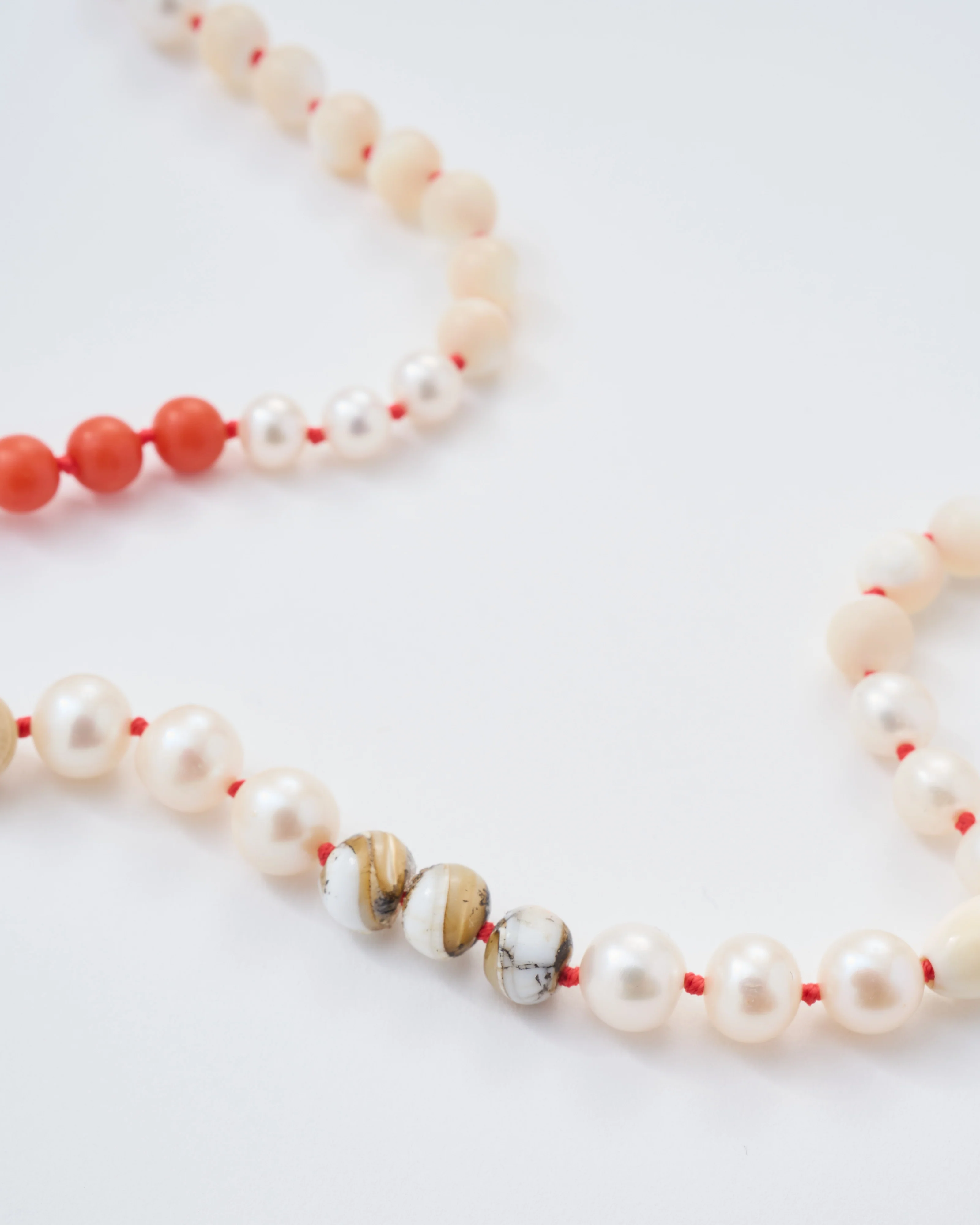 fresh water and japan akoya pearl necklace - Image 2