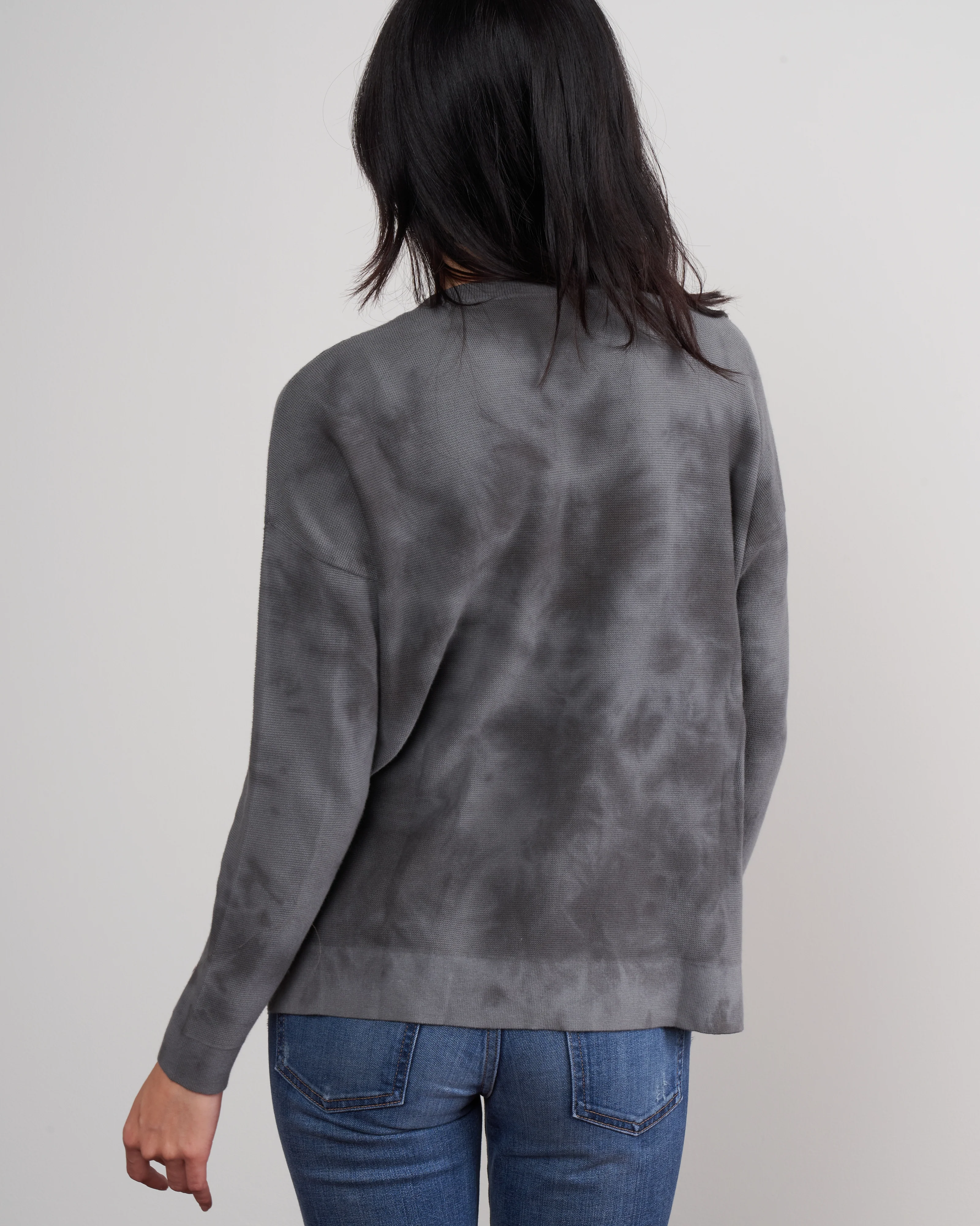 tie dye crew - grey - Image 4