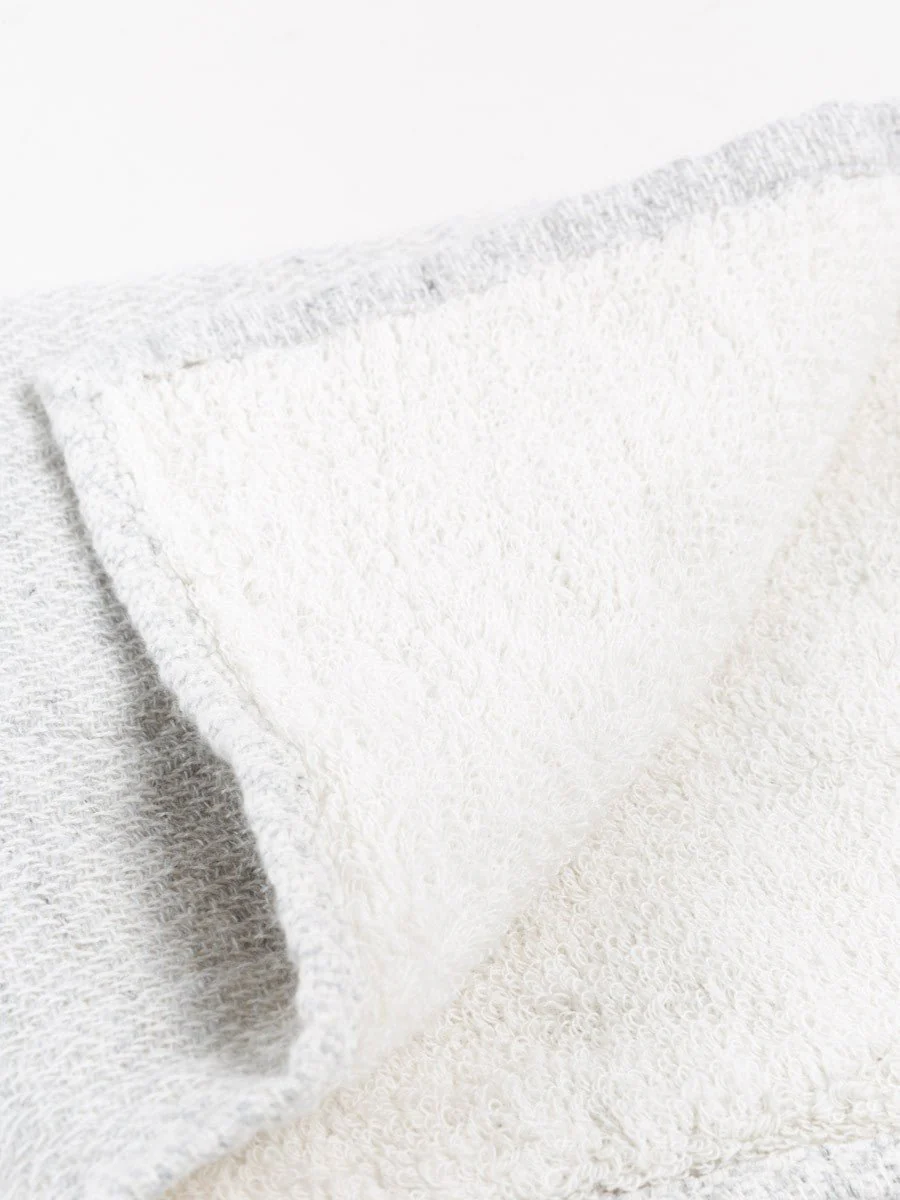 silver grey washcloth - Image 3