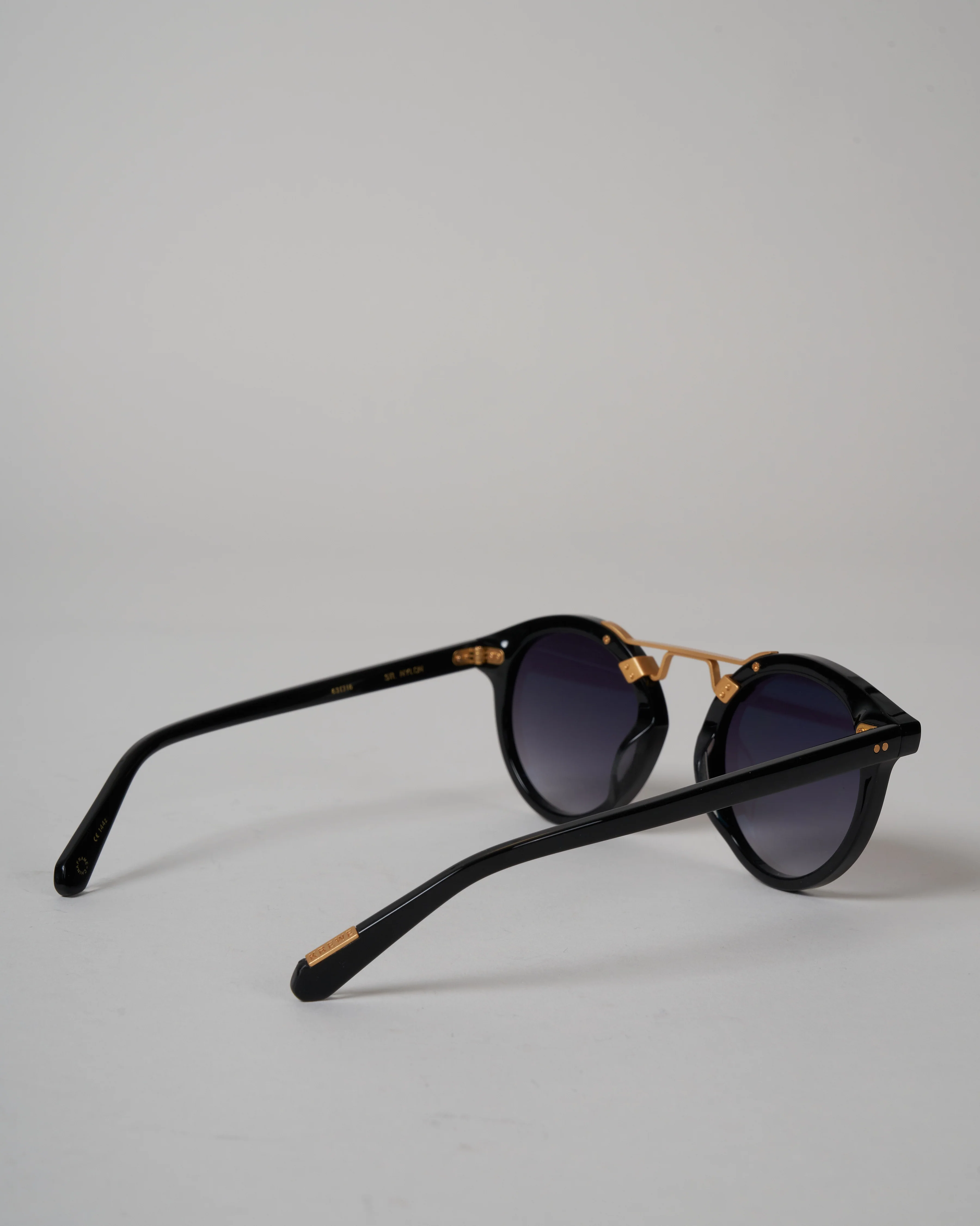 st louis sunglasses - black + shadow - Image 3