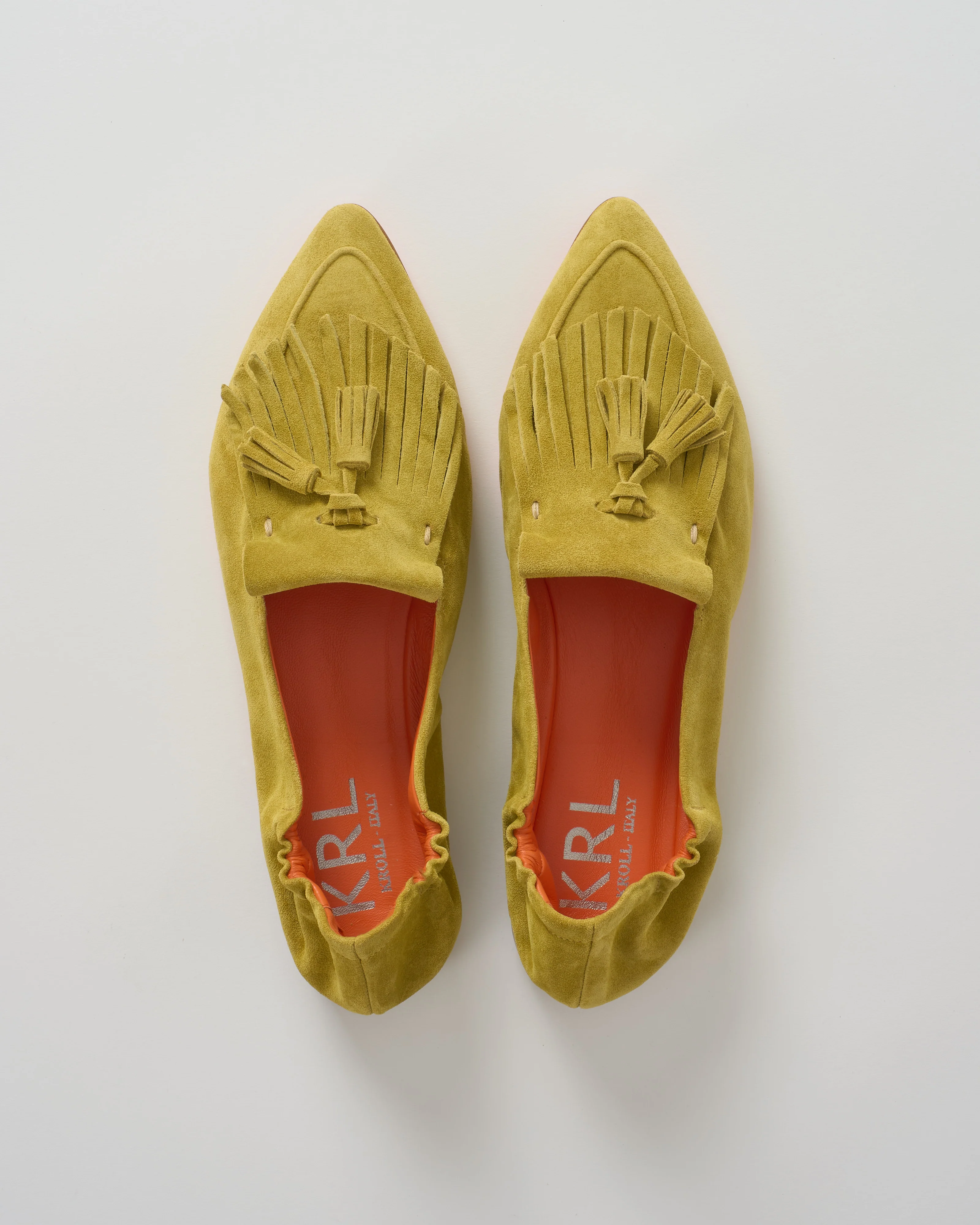 pointed toe loafer with kiltie tassel