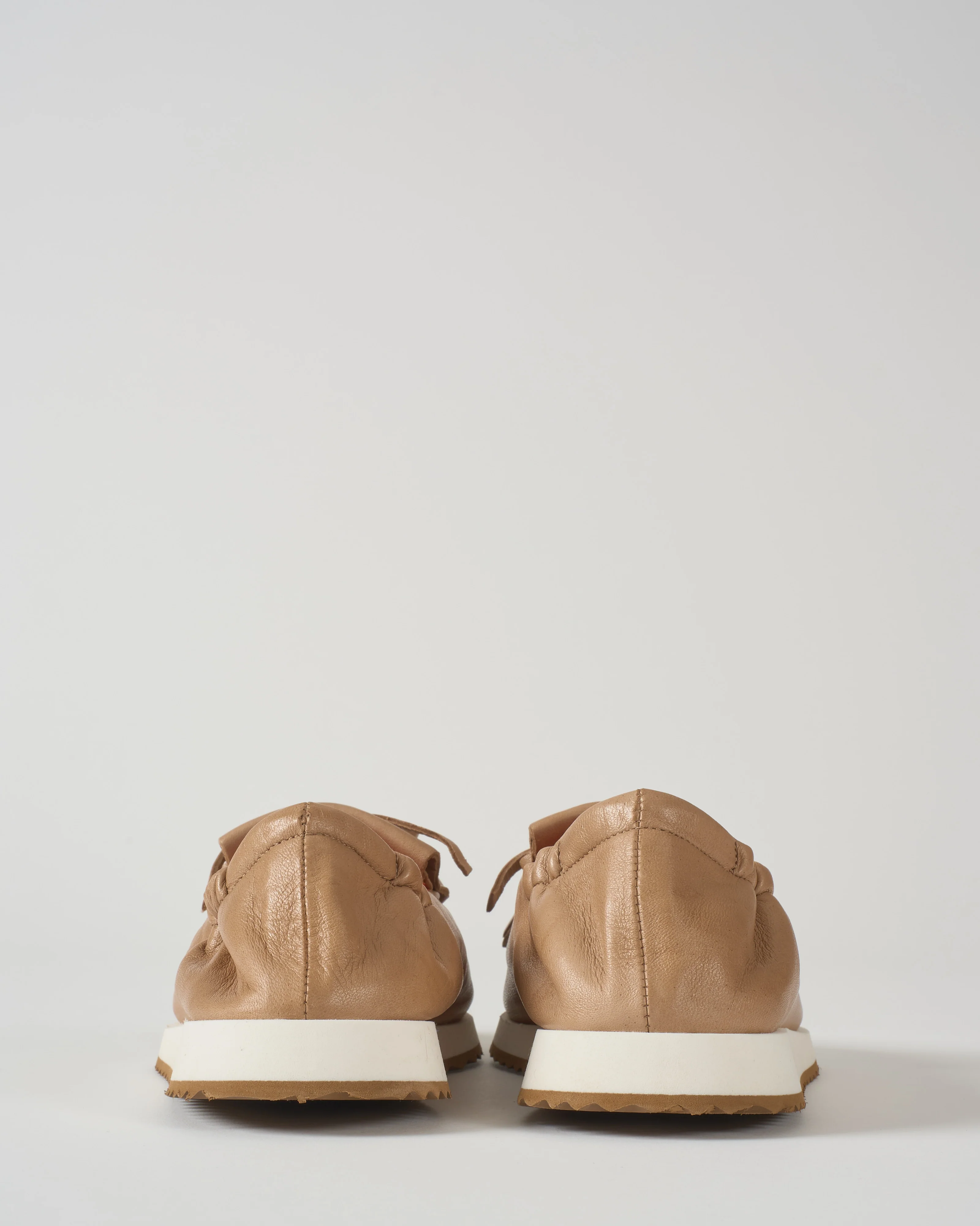 pointed toe kiltie tassel flat with sport bottom - Image 3