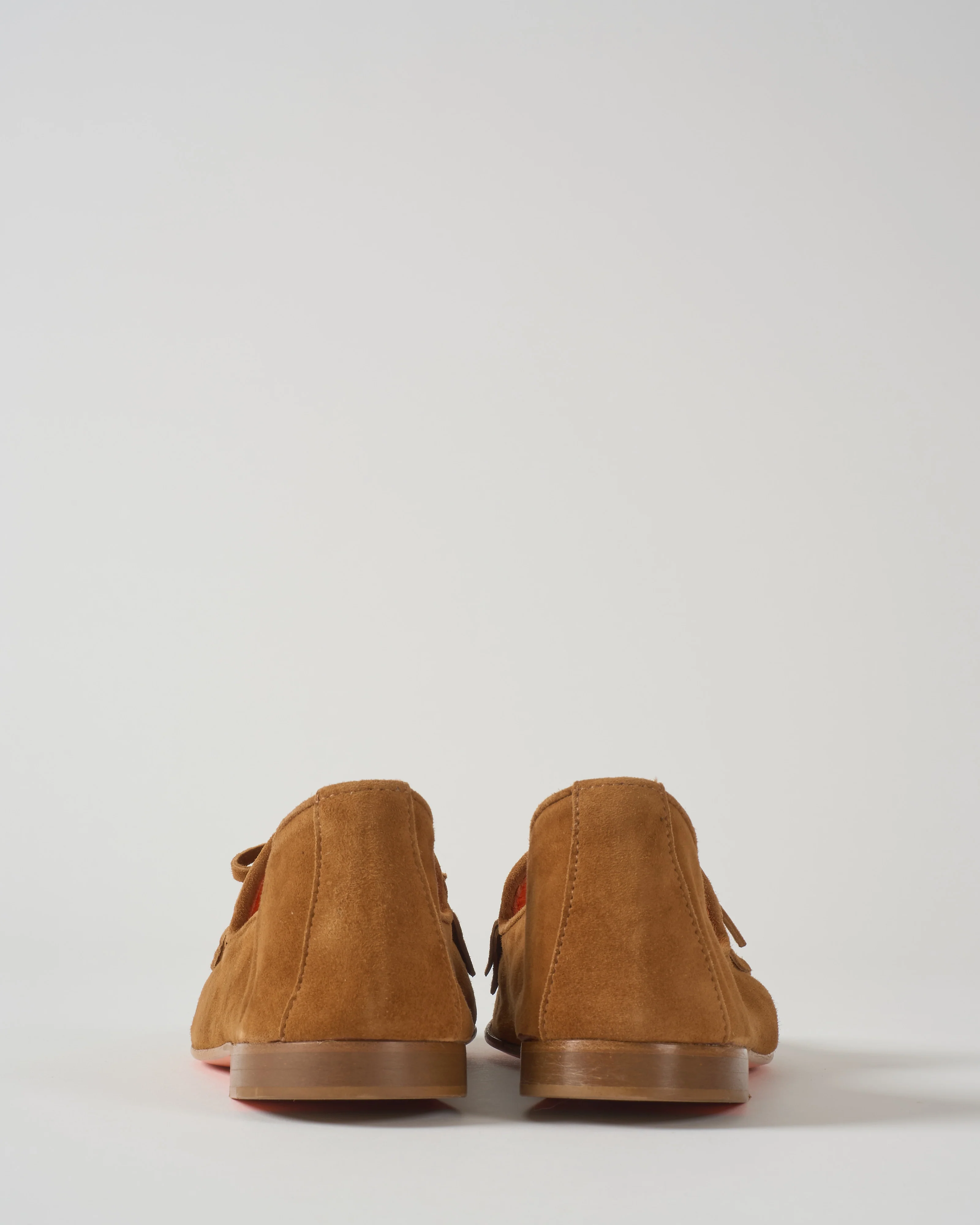 round toe flat loafer with kiltie bow - Image 3