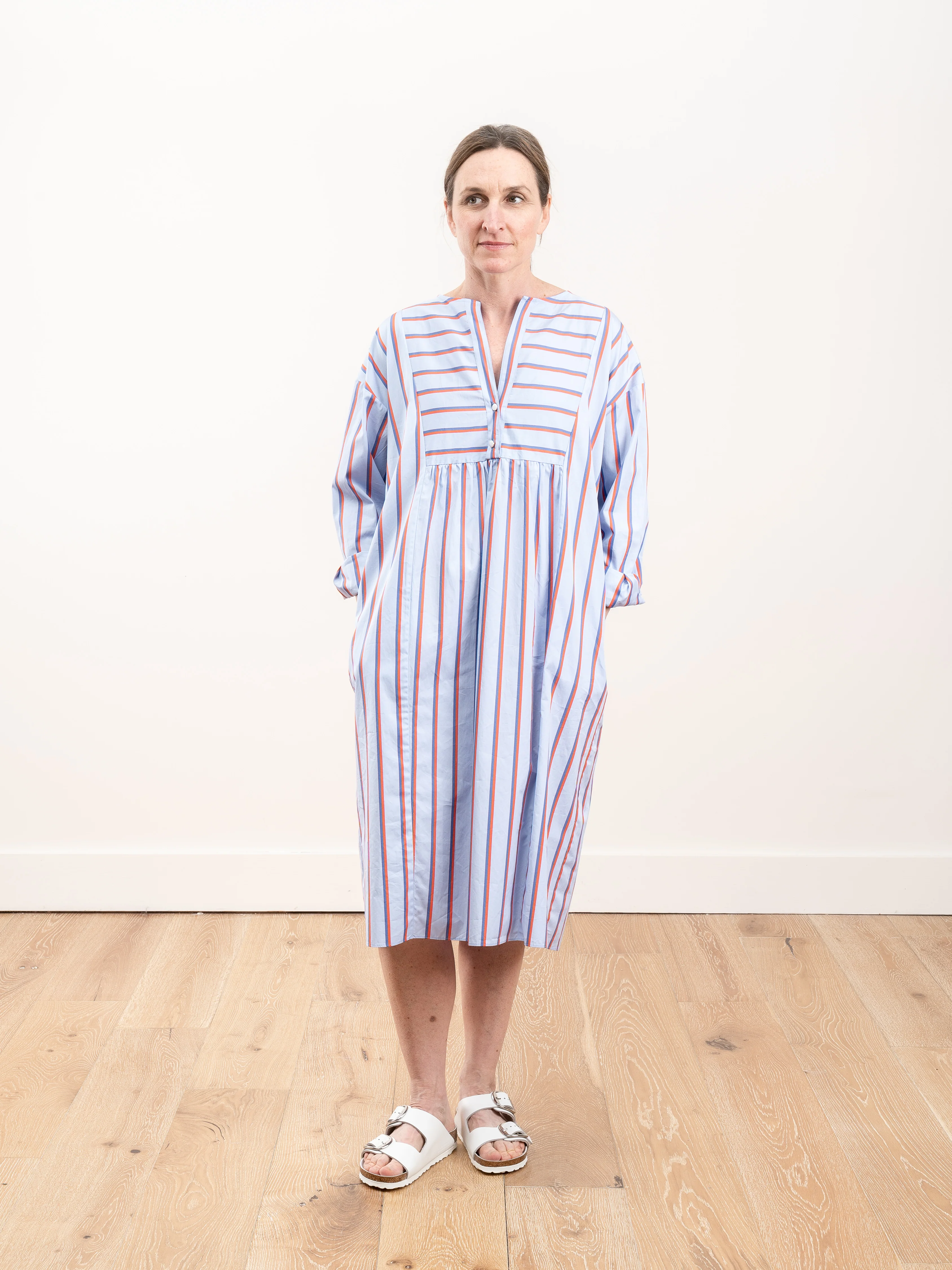 the bradshaw dress - light blue - Image 2