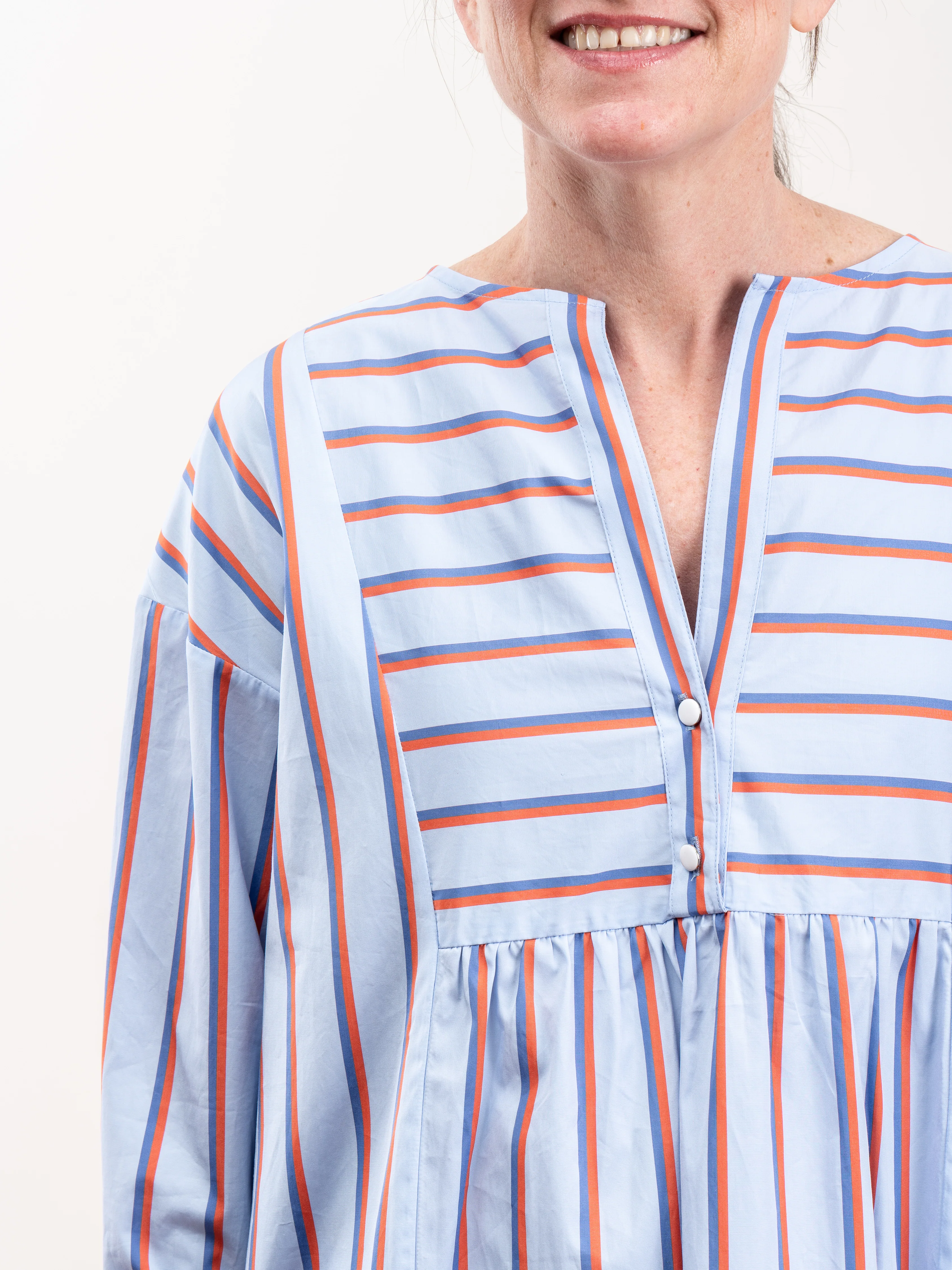 the bradshaw dress - light blue - Image 5