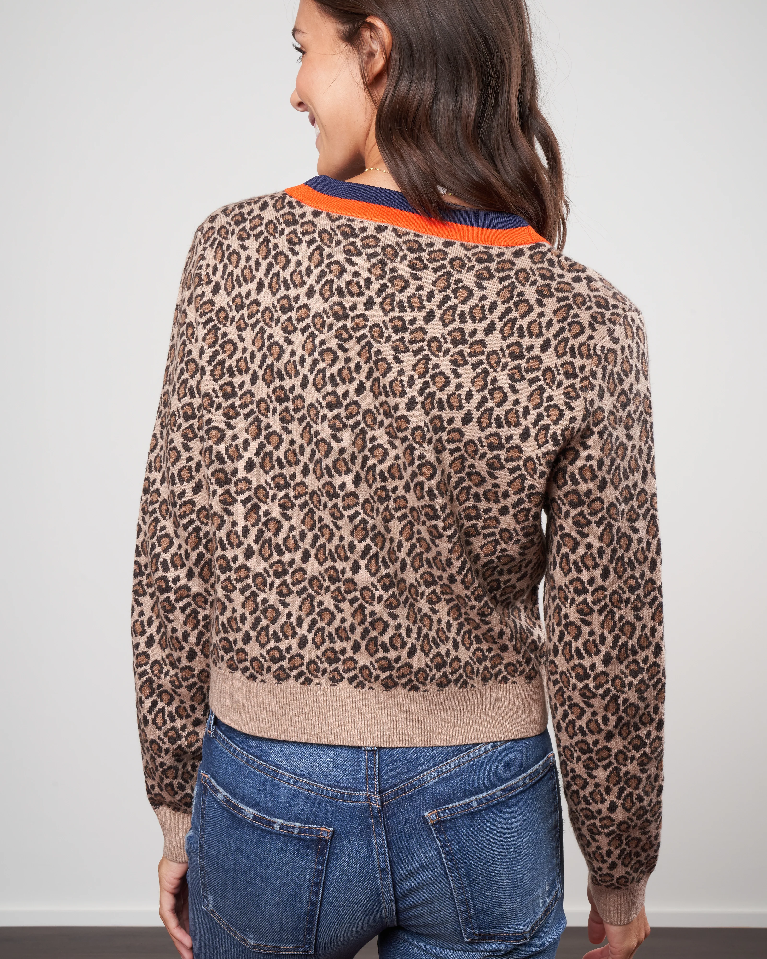 the milo sweater - leopard - Image 4
