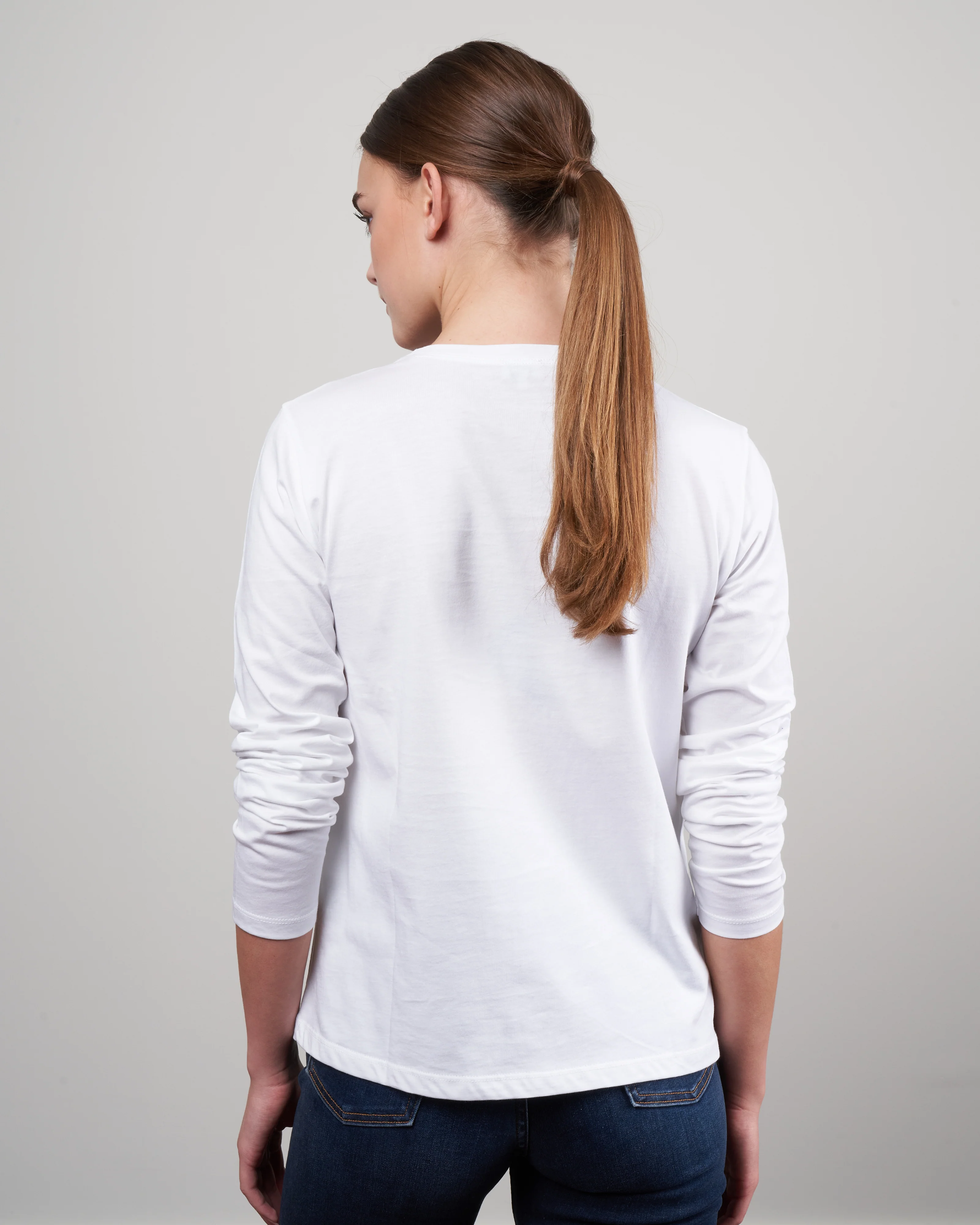 the modern long thank you - white - Image 4