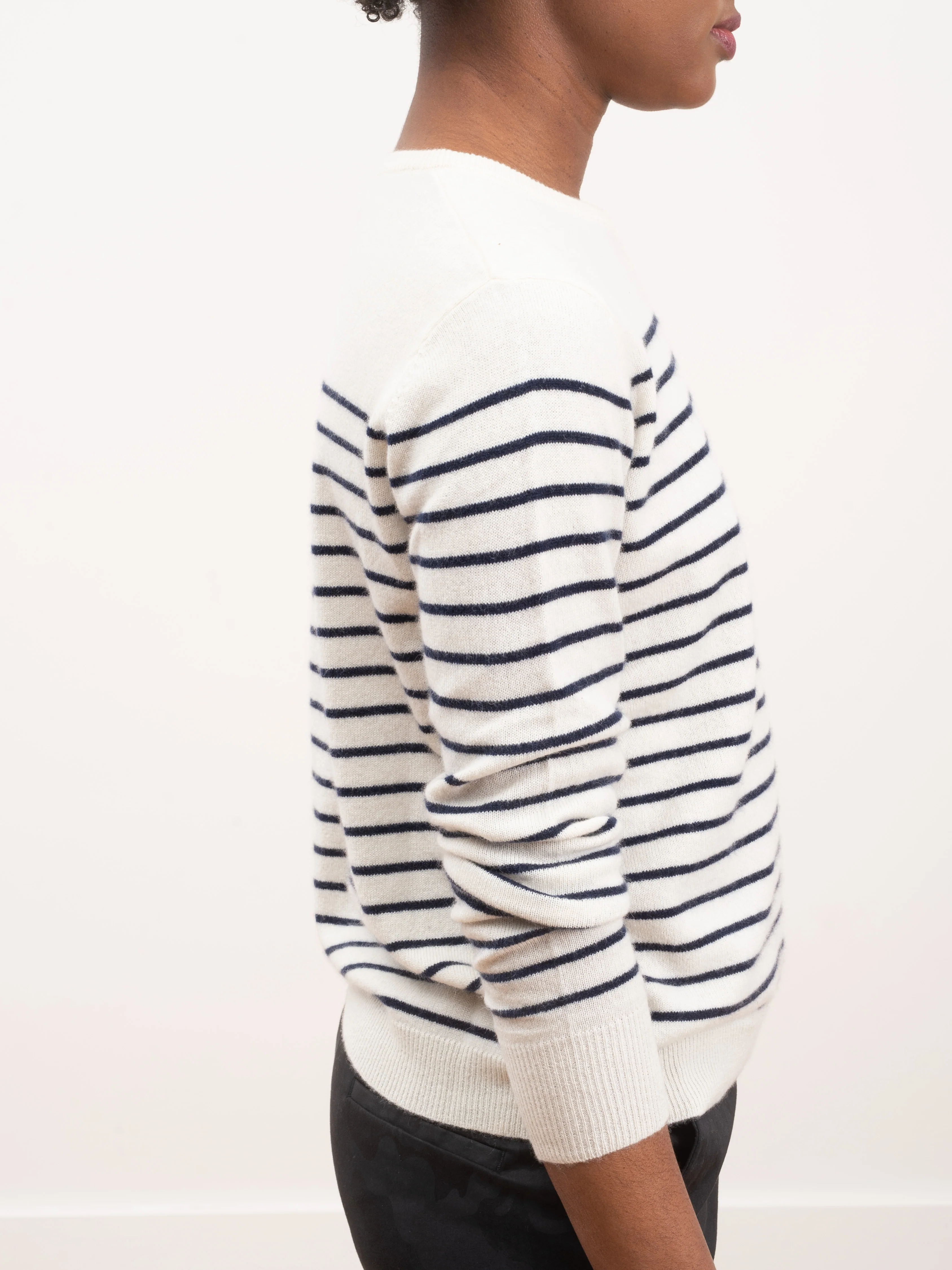 the sophie - cream/navy - Image 3