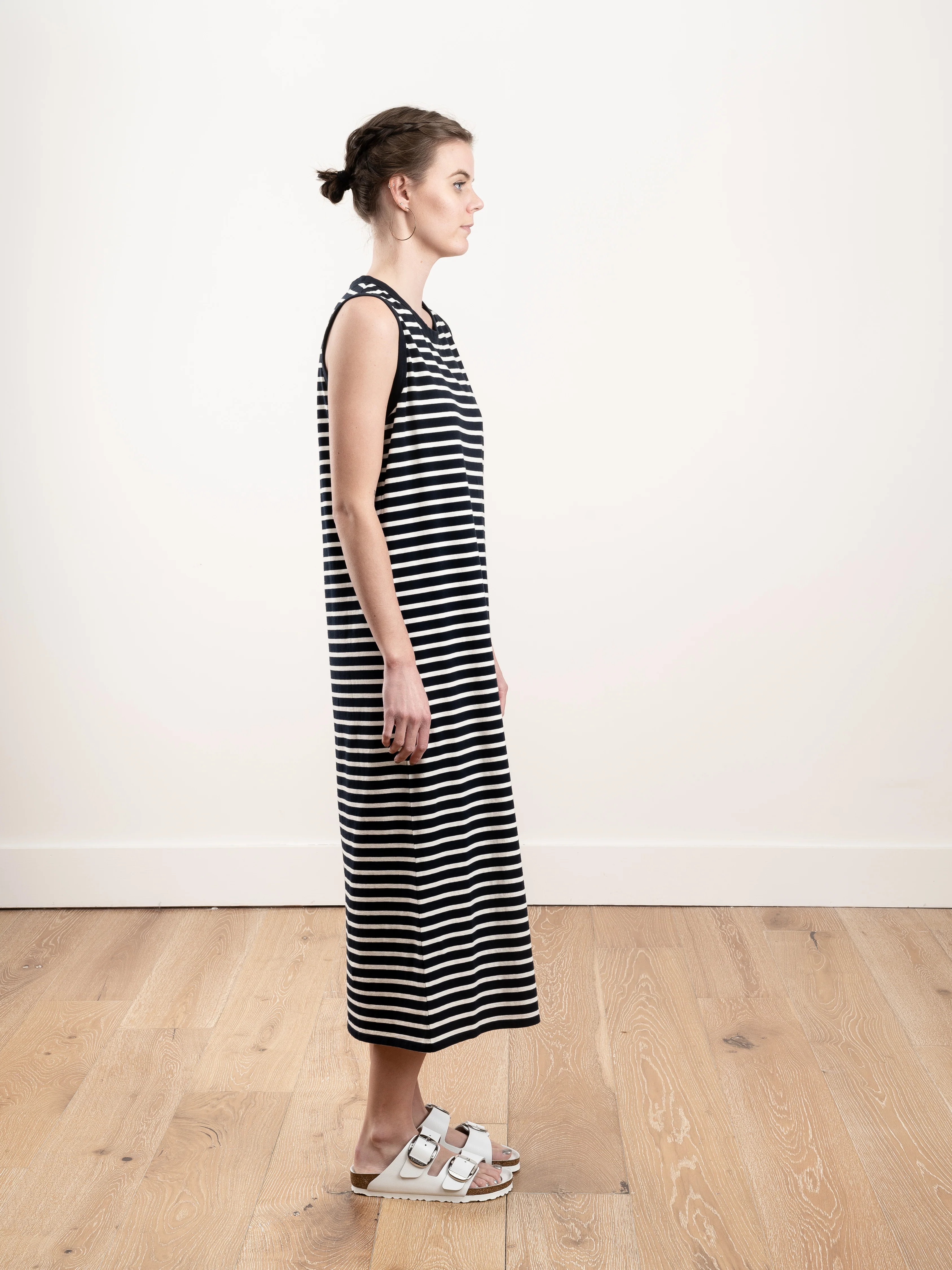the tank dress - navy/cream - Image 3