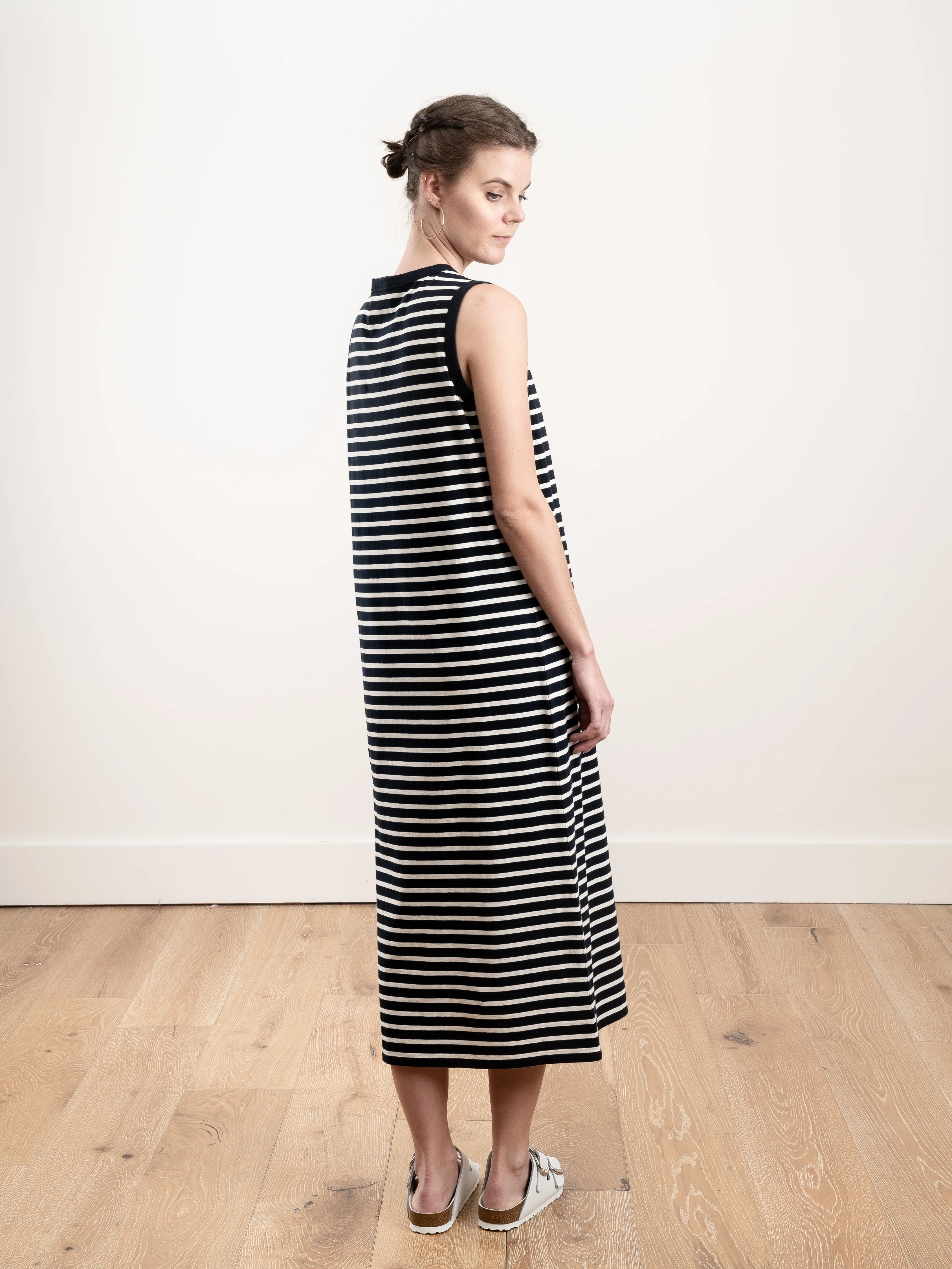 the tank dress - navy/cream - Image 4