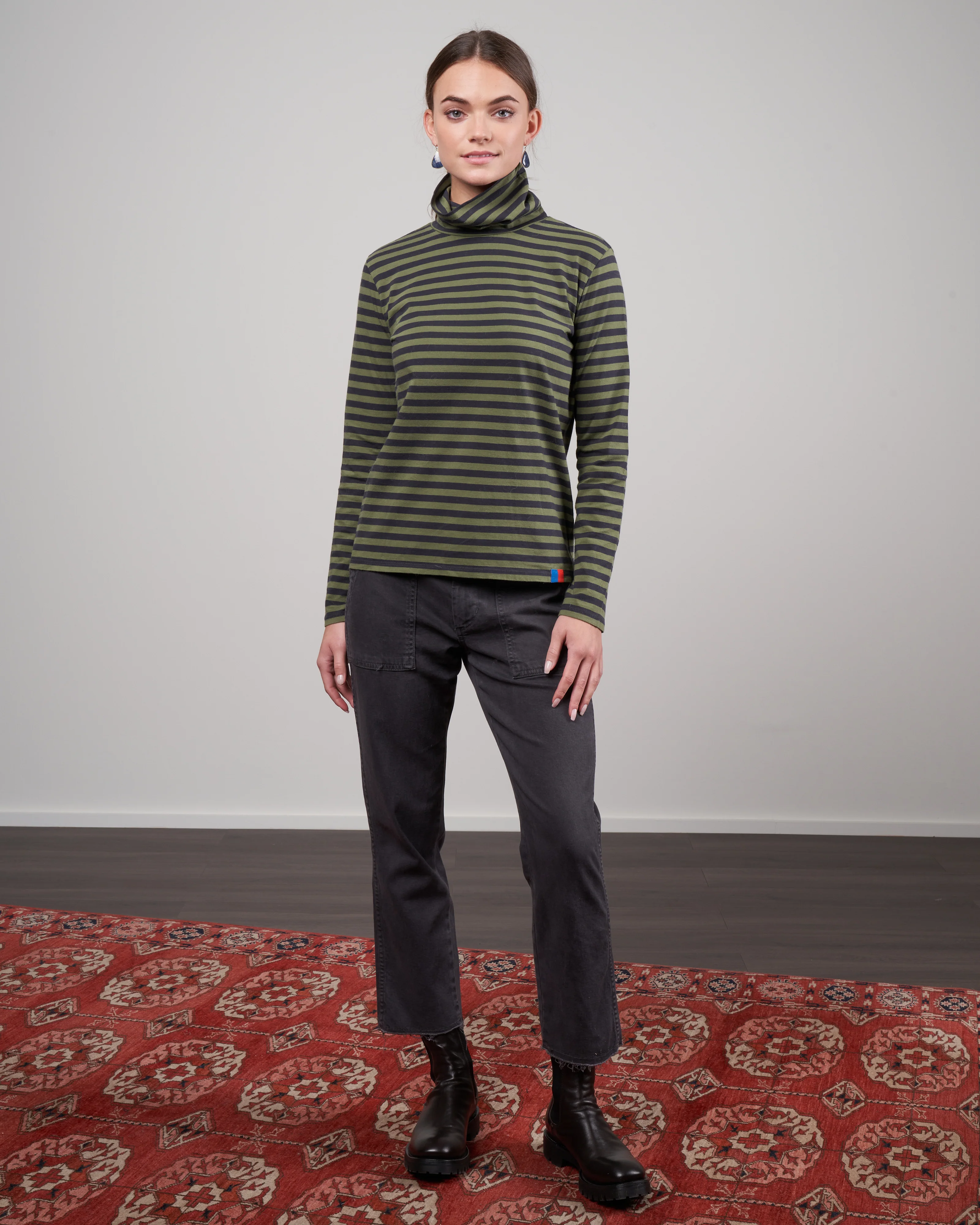 the turtleneck - army/graphite a gp - Image 2